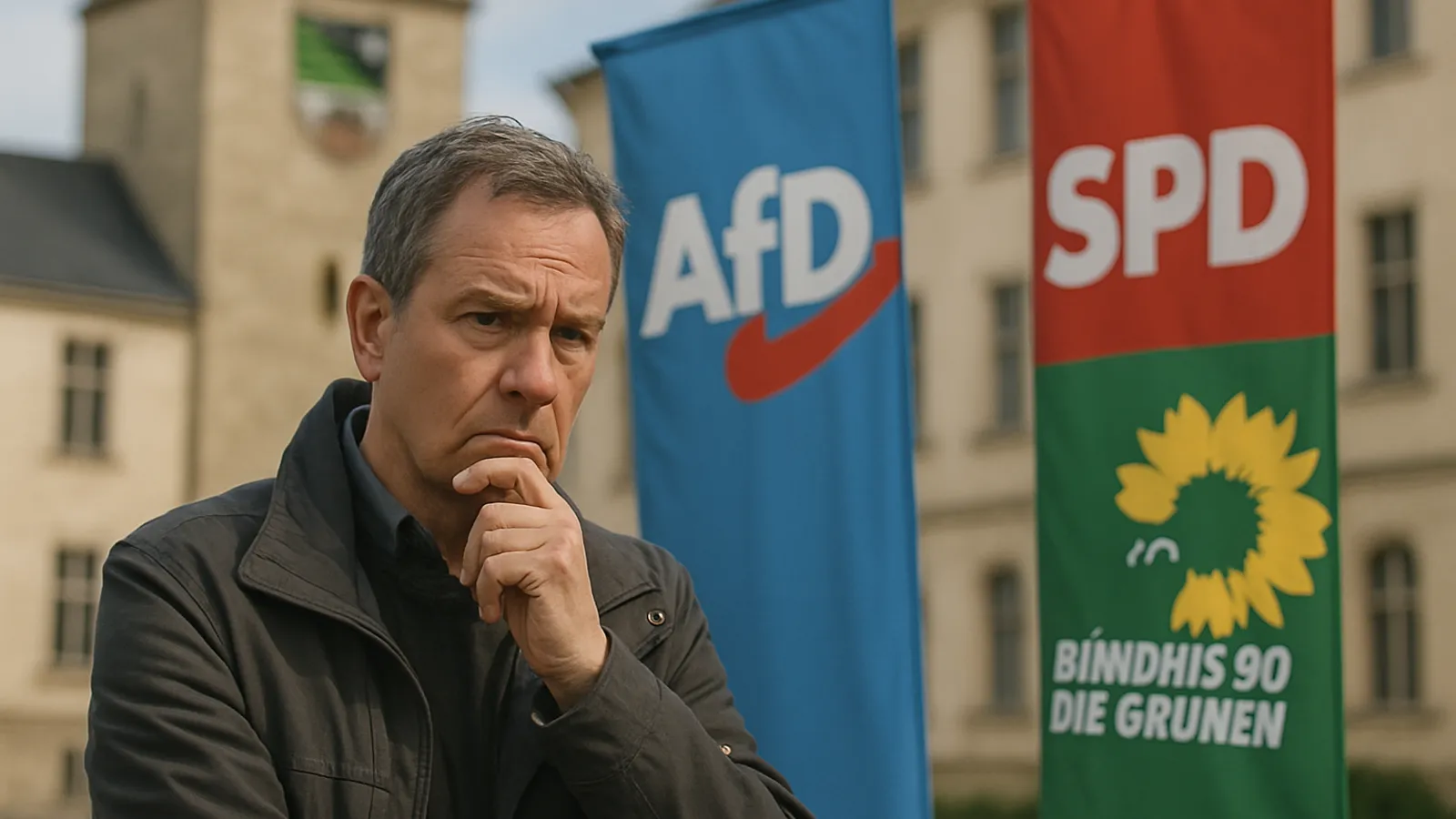 Infratest dimap: AfD, SPD und Grüne legen laut Umfrage in Sachsen-Anhalt zu