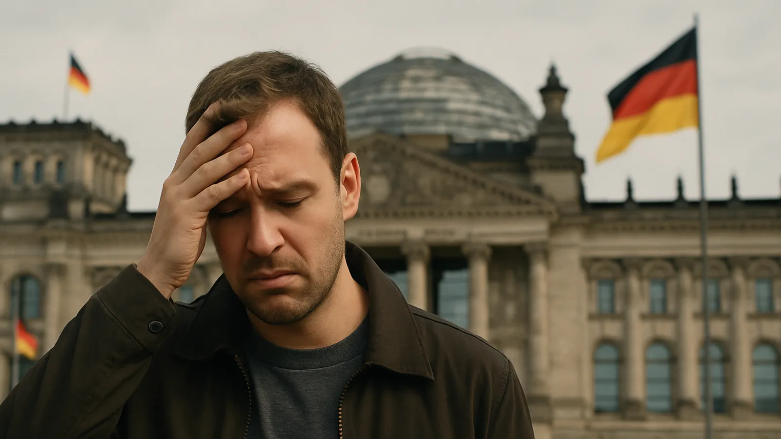 Infratest dimap poll: 85% of respondents are critical of the German federal government’s performance.