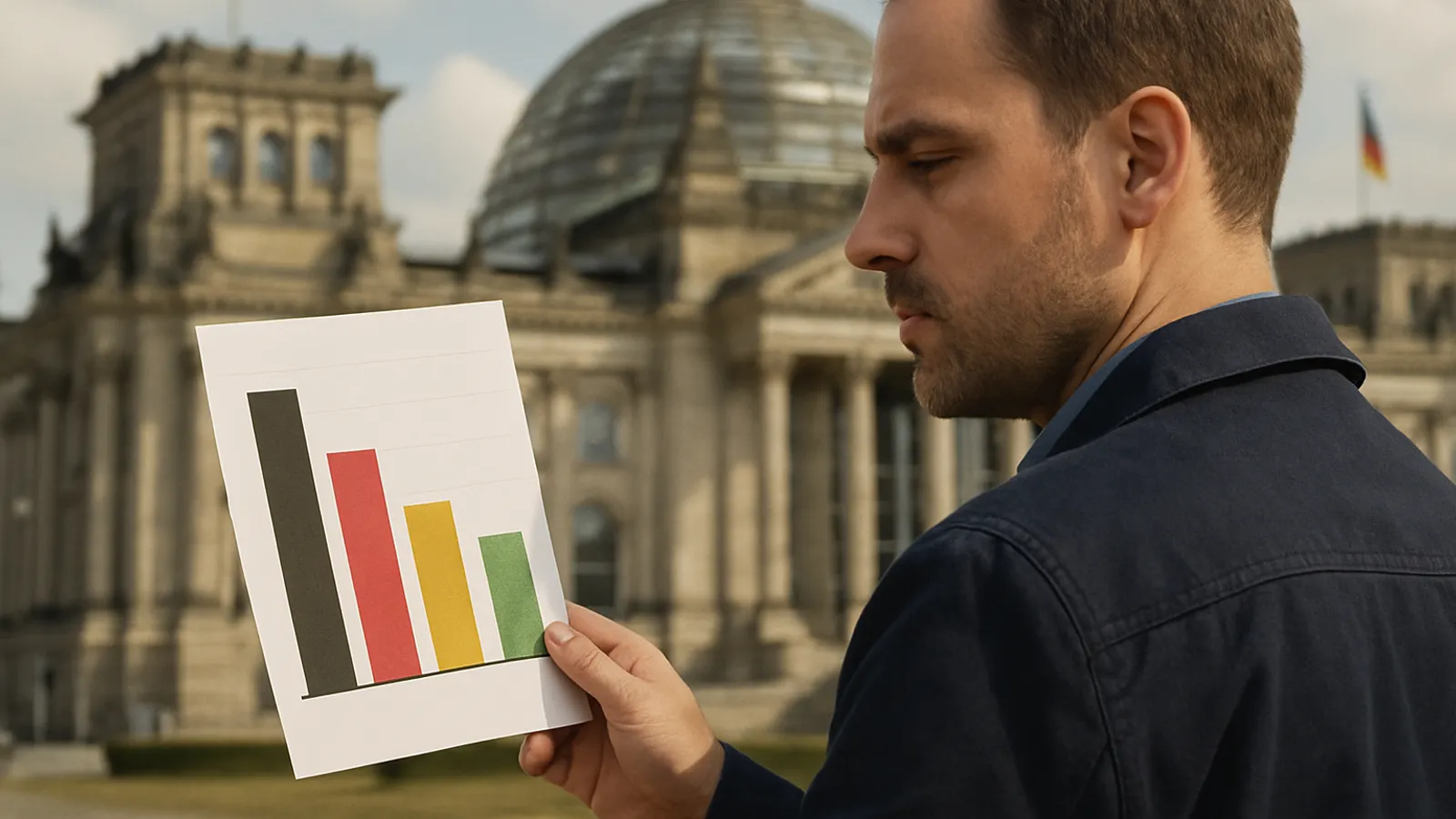 Insa-Umfrage: Union verliert wieder, FDP unter 5 Prozent, Grüne legen nach