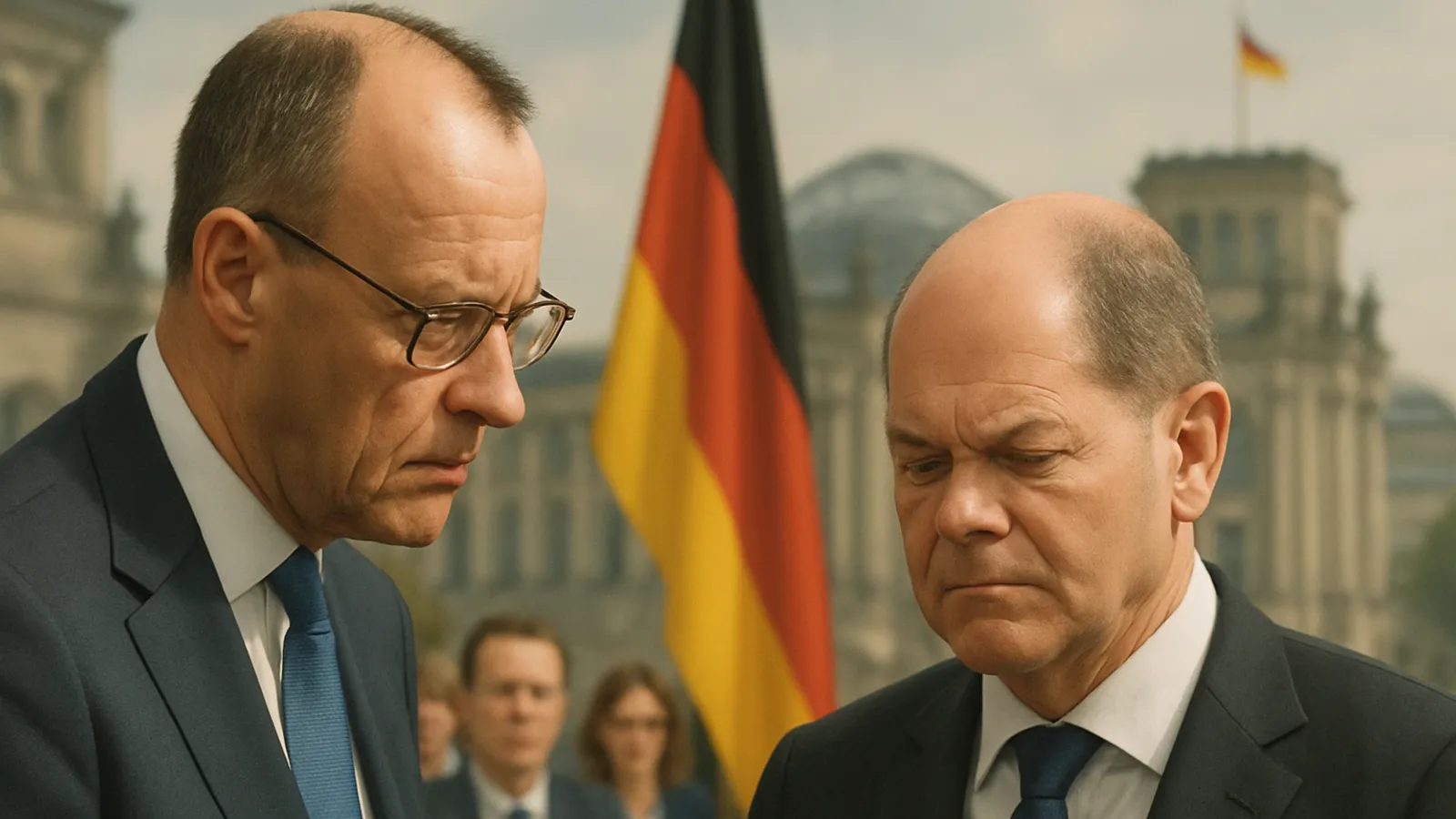 Interna zu Merz' Unions-Sondersitzung zeigen, dass der Frust über den Kanzler groß ist.