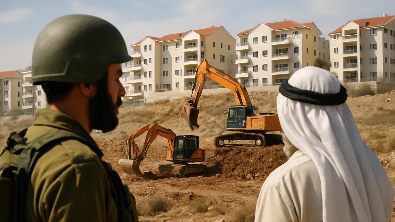 Israels Regierung treibt ein Siedlungsprojekt voran.