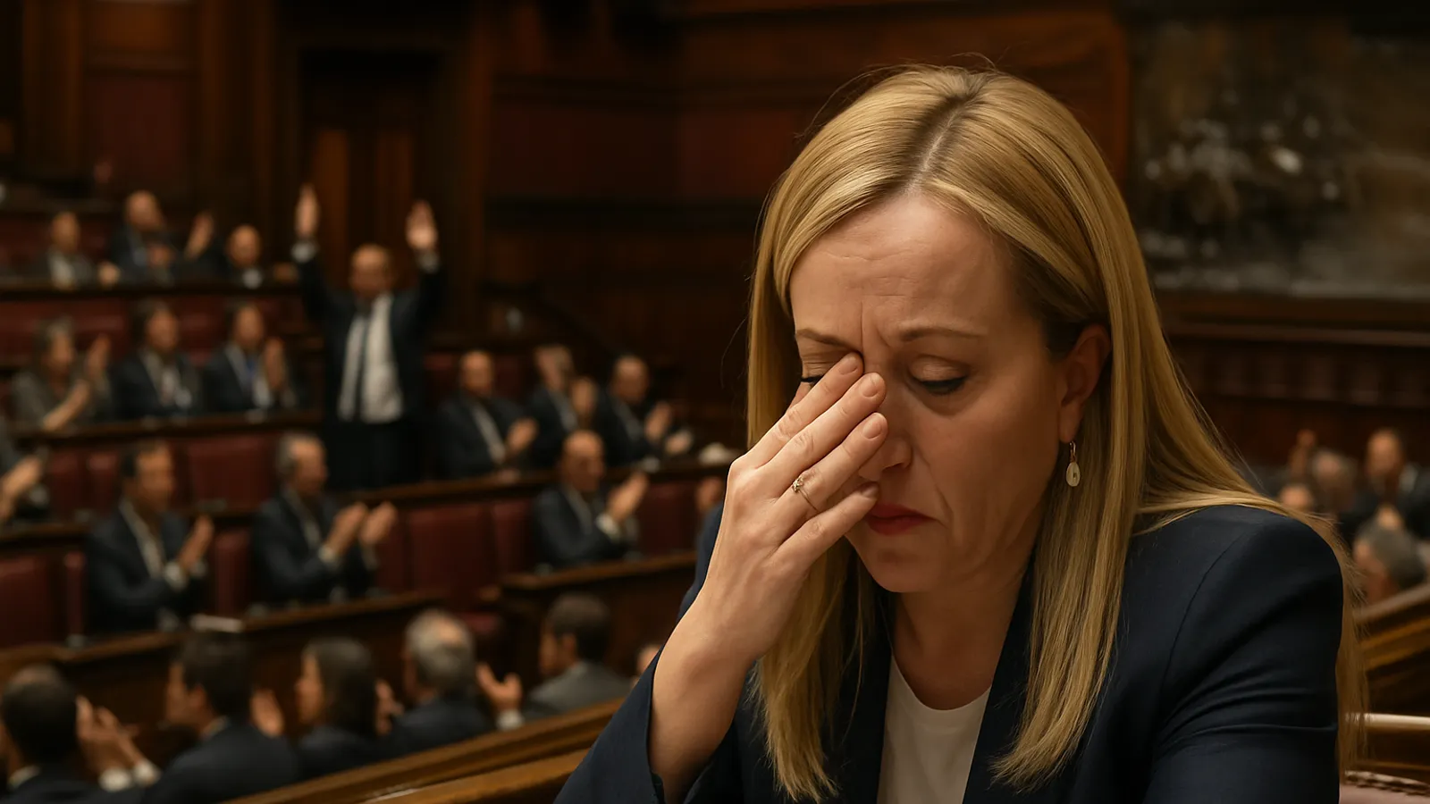 Italiens Ministerpräsidentin Meloni hat eine Schlappe bei der Abstimmung in der Abgeordnetenkammer erlitten.
