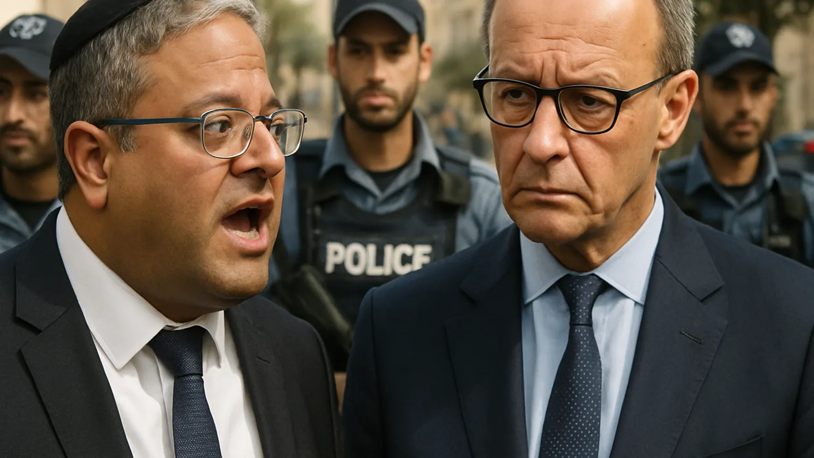 Itamar Ben-Gvir: Friedrich Merz verurteilt Aussagen von israelischem Polizeiminister