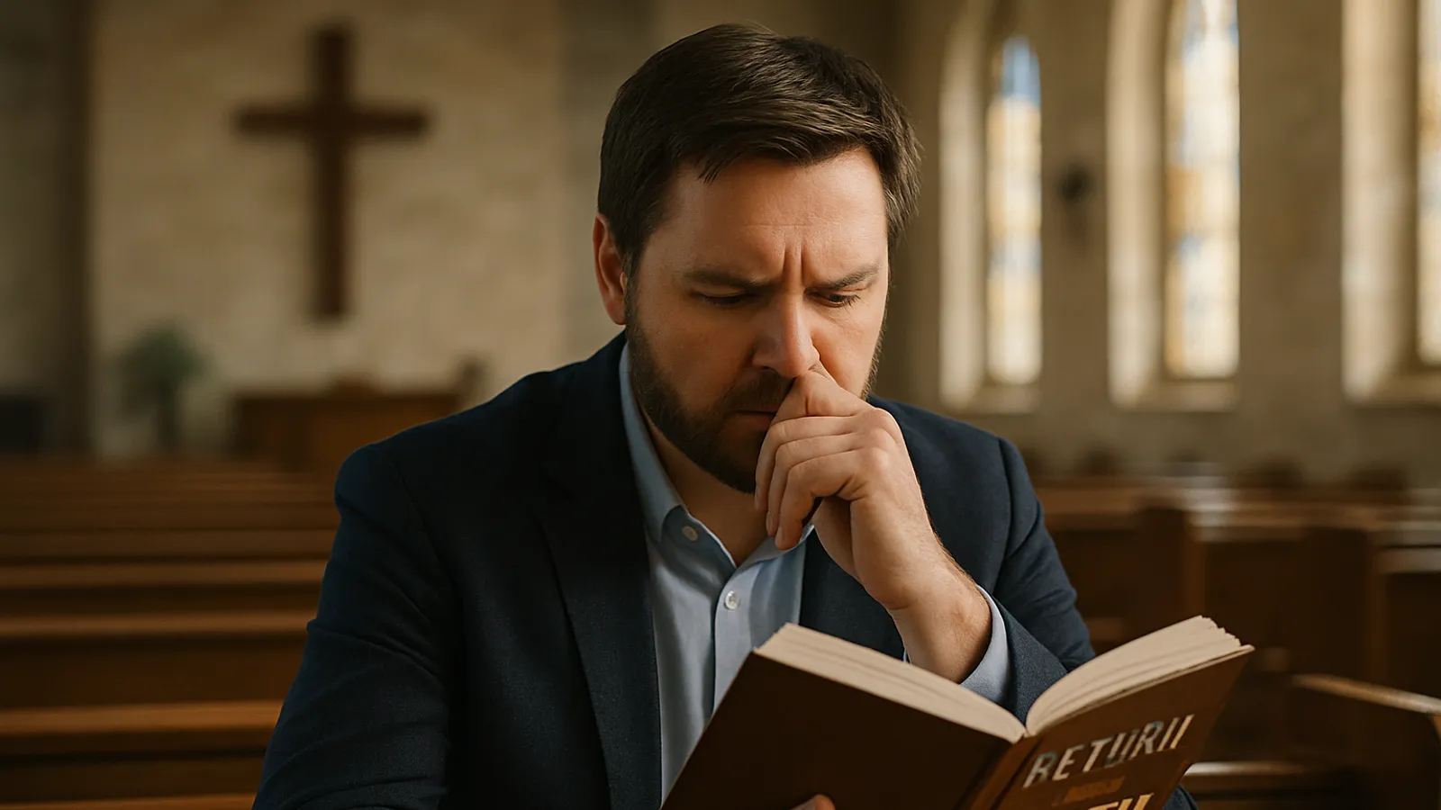 JD Vance hat ein Buch über seine Rückkehr zum Glauben geschrieben.