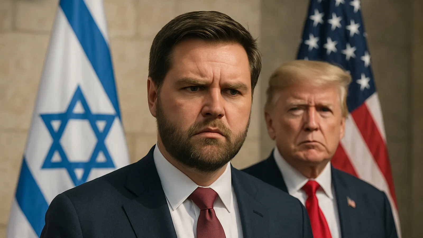 JD Vance kritisiert Israel scharf und hebt Trumps Unterstützung hervor.