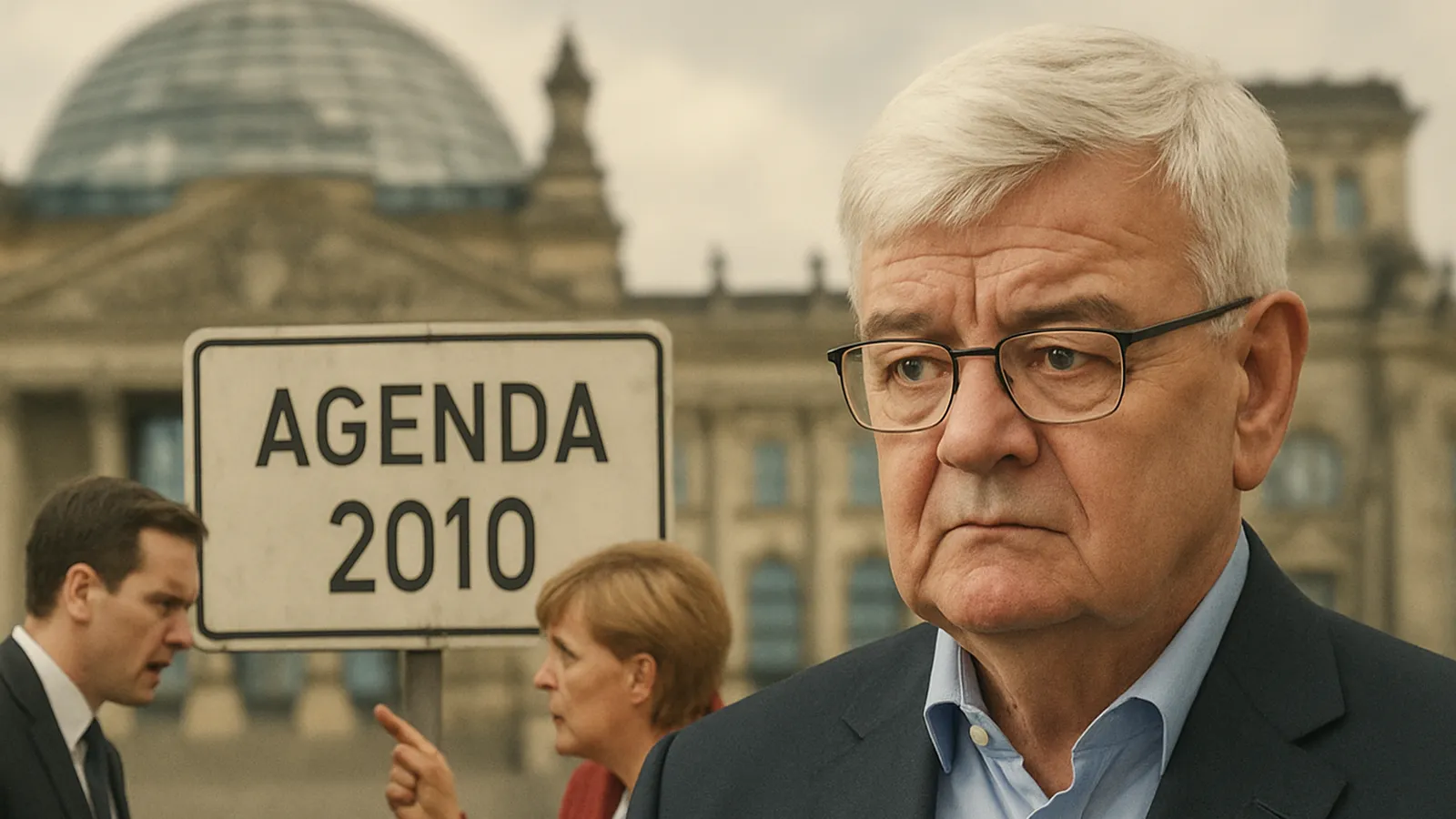 Joschka Fischer rät Schwarz-Rot zu einem Projekt wie der Agenda 2010.