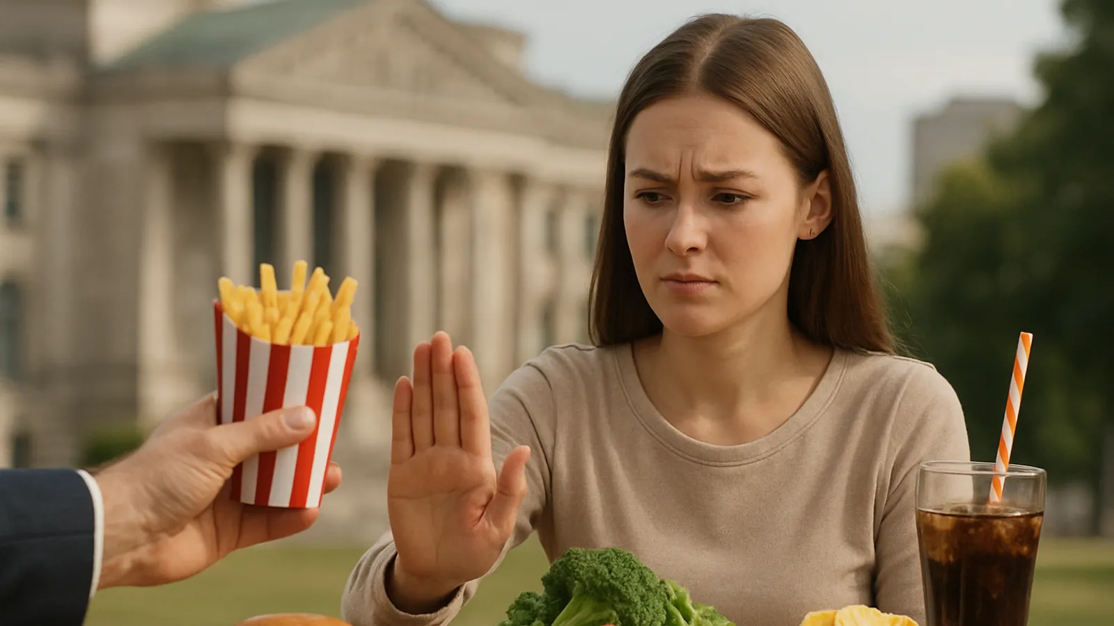Junkfood-Hersteller bremsen offenbar Initiativen für gesunde Ernährung.
