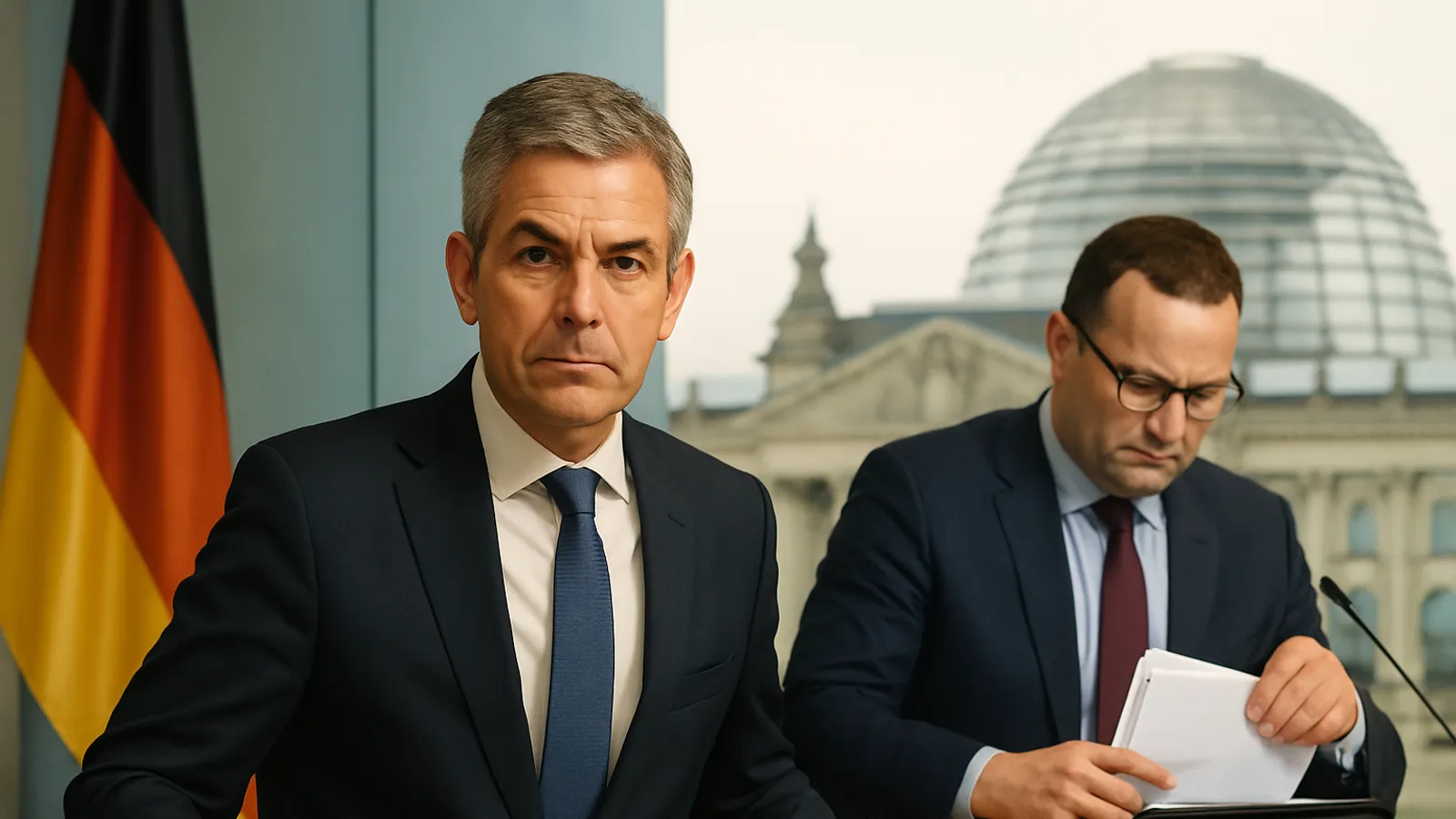 Kanzleramtschef Thorsten Frei soll auf Spahn als Unionsfraktionschef folgen.