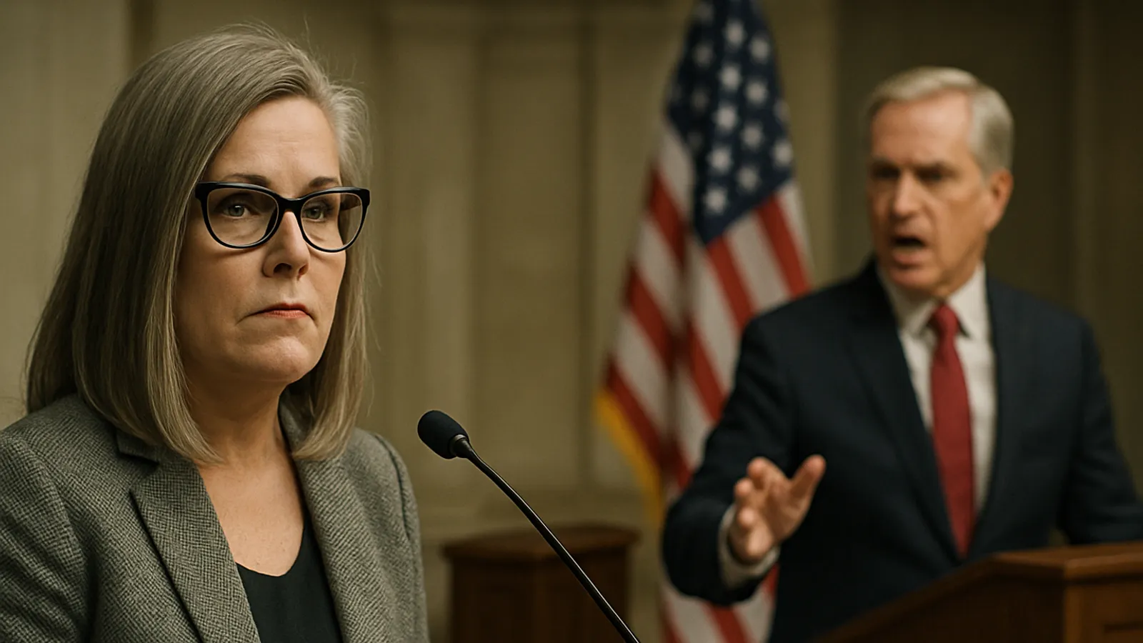 Katie Hobbs hat erneut ein persönliches Duell gegen ihren GOP-Gegner abgelehnt.