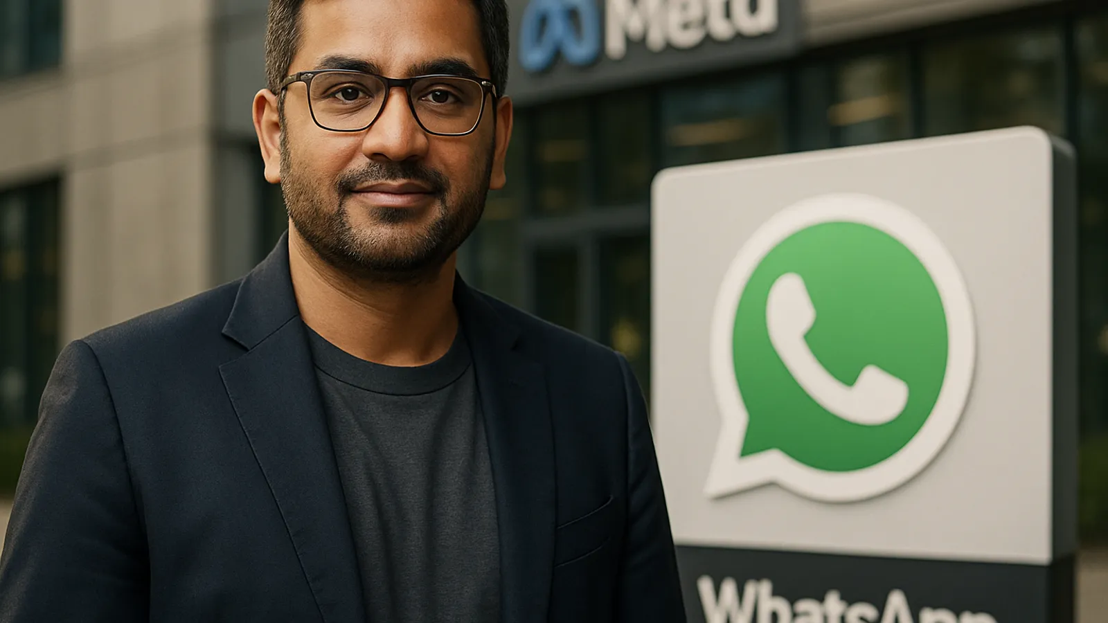 Kunal Shah wurde zum neuen WhatsApp-Chef von Meta ernannt.