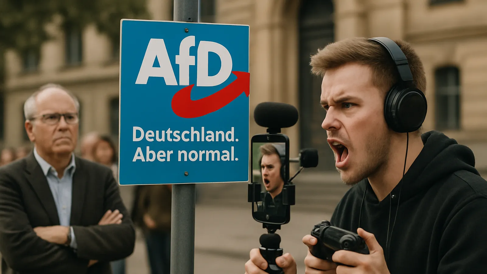 Landtagswahl in Sachsen-Anhalt - AfD im Wahlkampf: Politikwissenschaftler Schroeder sieht "neue Qualität an Emotionalisierung" - auch durch Streamer und Influencer