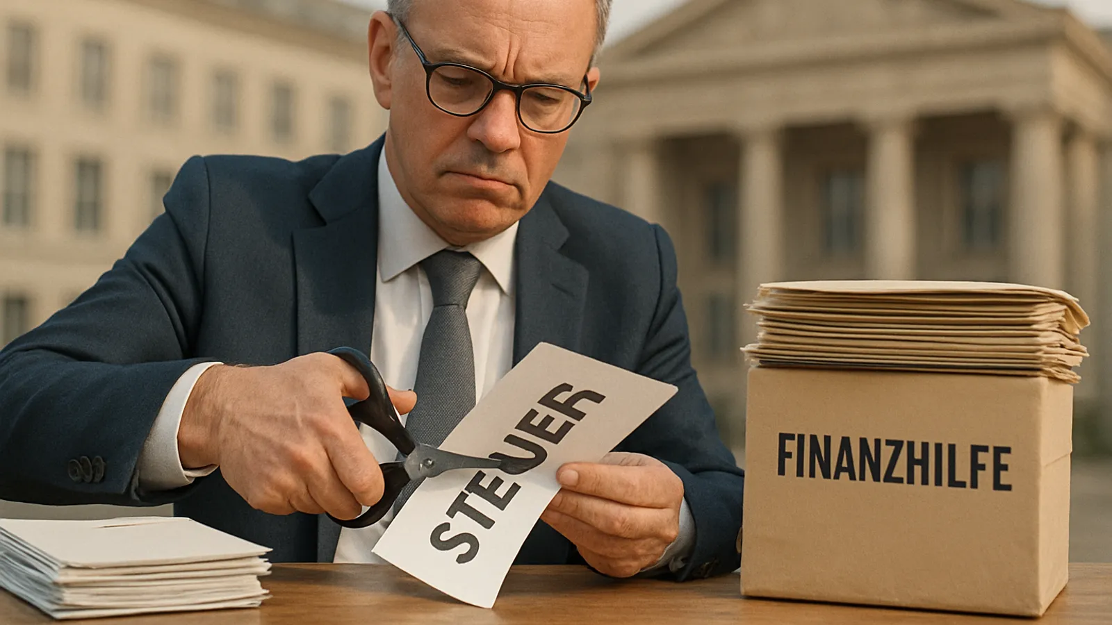 Lars Feld befürwortet die pauschale Kürzung von Finanzhilfen und Steuernachlässen.