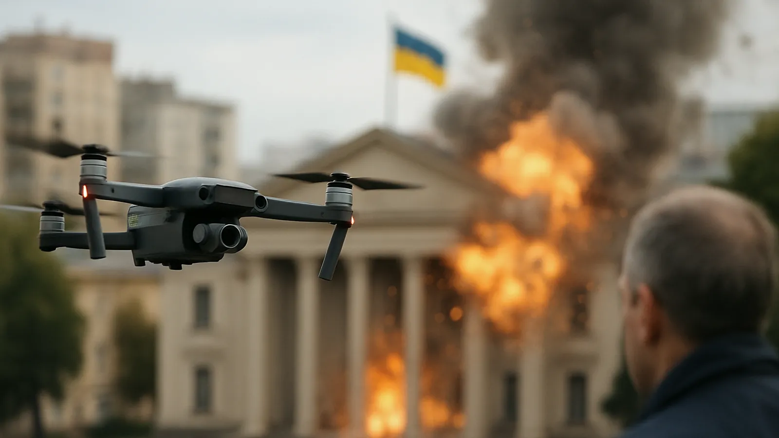 Attempted drone attack: “A known pattern of Russian operations”