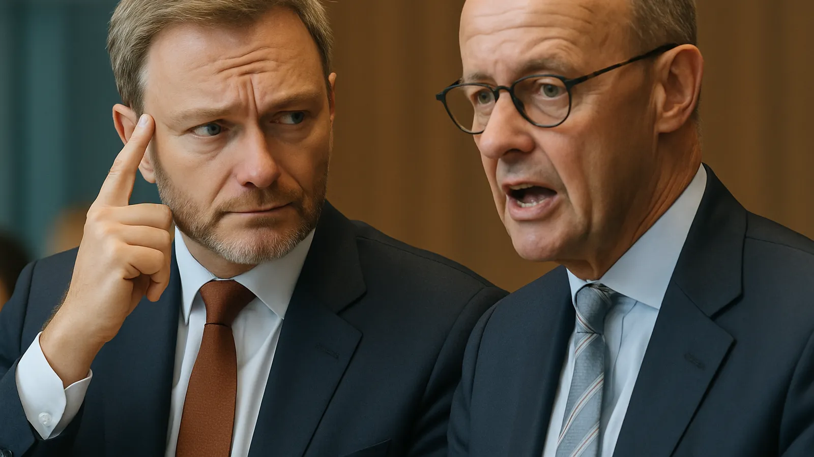 Lindner fragt sich, was Merz früher beruflich gemacht hat.