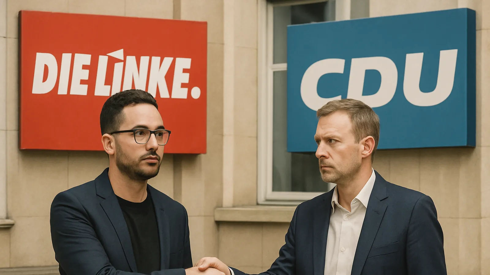 Linken-Chef Pantisano schließt Unterstützung für die CDU in Sachsen-Anhalt nicht aus.