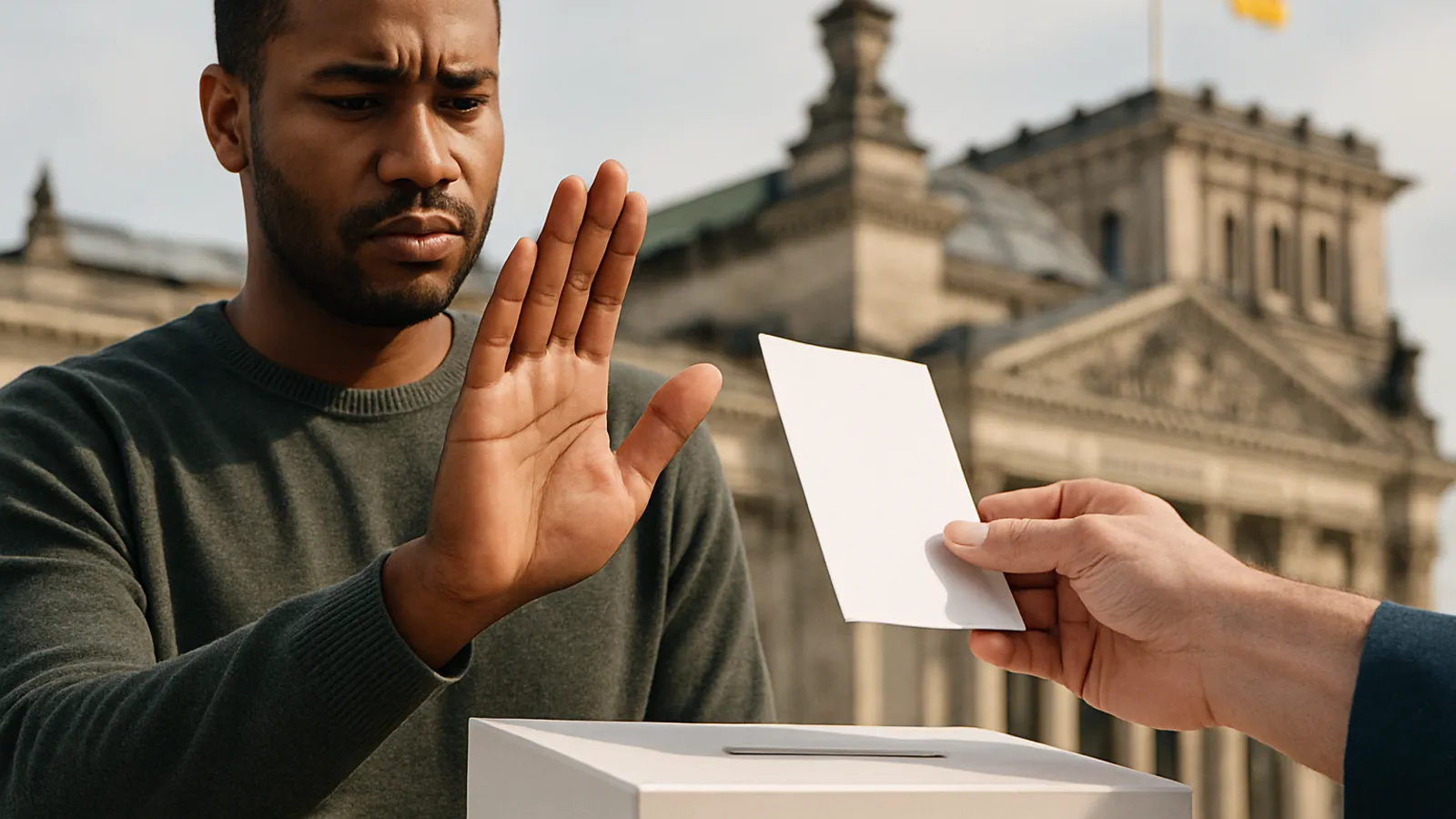 Linken-Vorschlag zum Wahlrecht für Ausländer ist doppelt falsch.