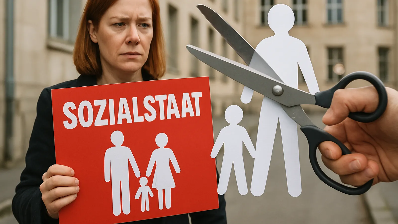 Linkspartei warnt vor Kürzungen im Sozialstaat durch geplante Reformen.