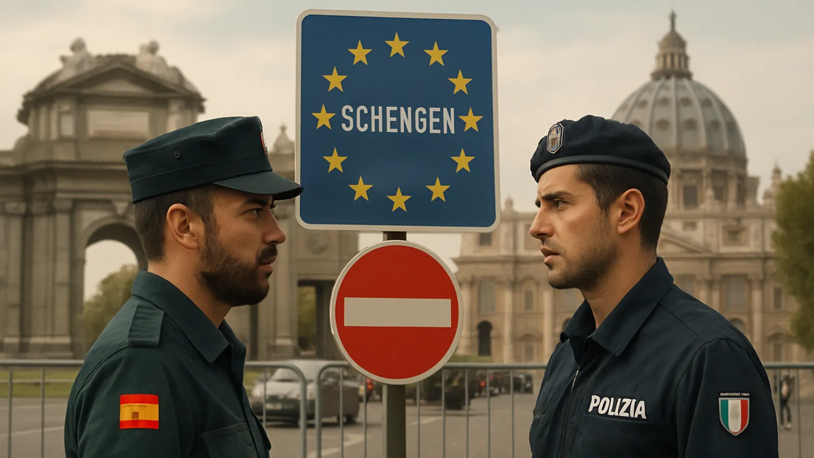 Madrid droht Rom im Streit um Grenzkontrollen mit Gegenmaßnahmen.