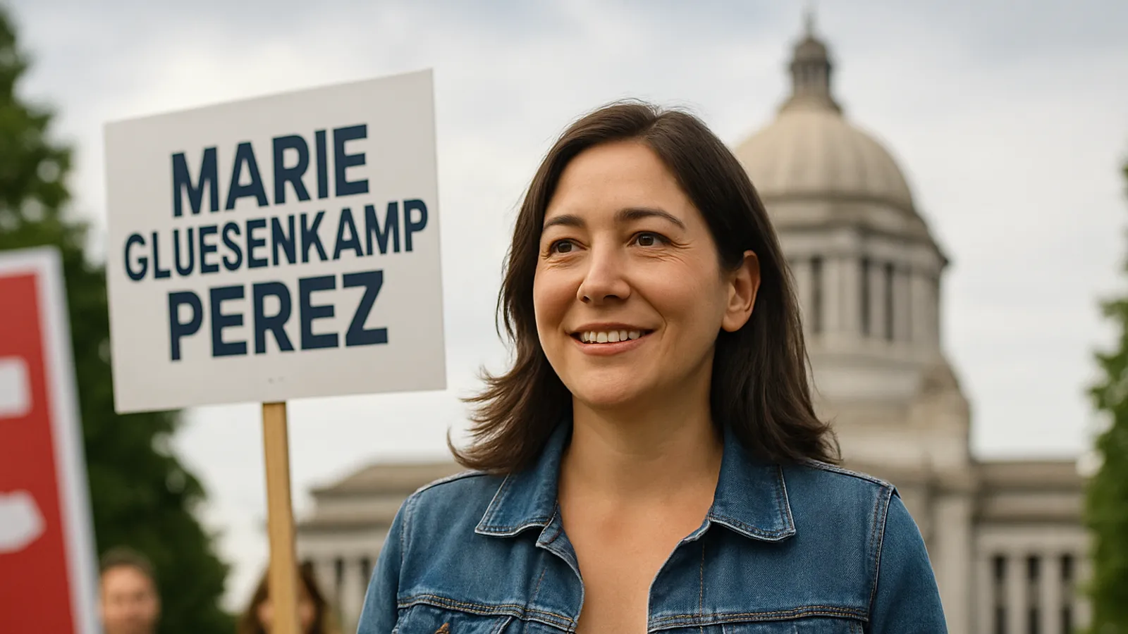 US-Medien: Marie Gluesenkamp Perez erreicht die Kongresswahl in Washington.