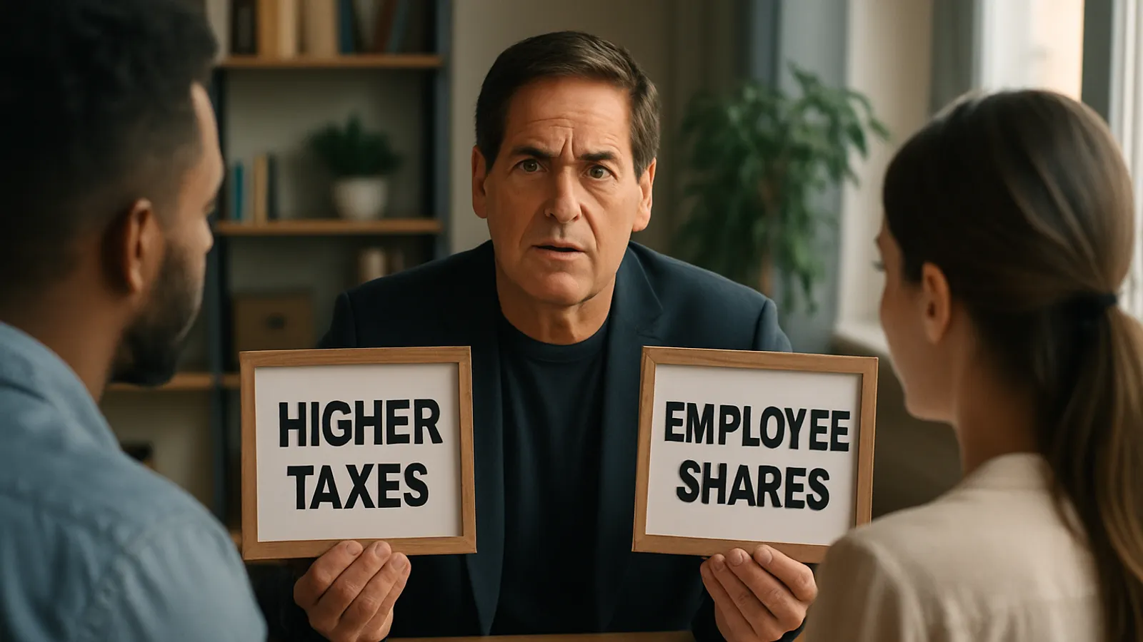 Mark Cuban will die Vermögensungleichheit lösen, indem er Arbeitgeber vor die Wahl stellt: höhere Steuern oder Firmenanteile für Mitarbeiter