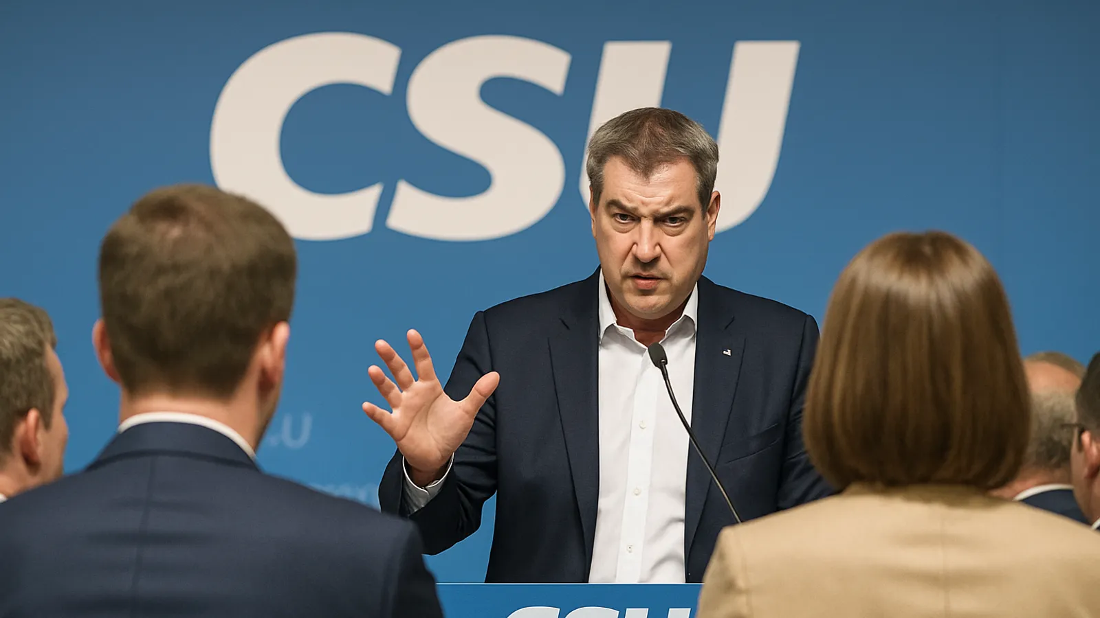 Markus Söder fordert mehr Geschlossenheit in der CSU und warnt vor Rückblicken.