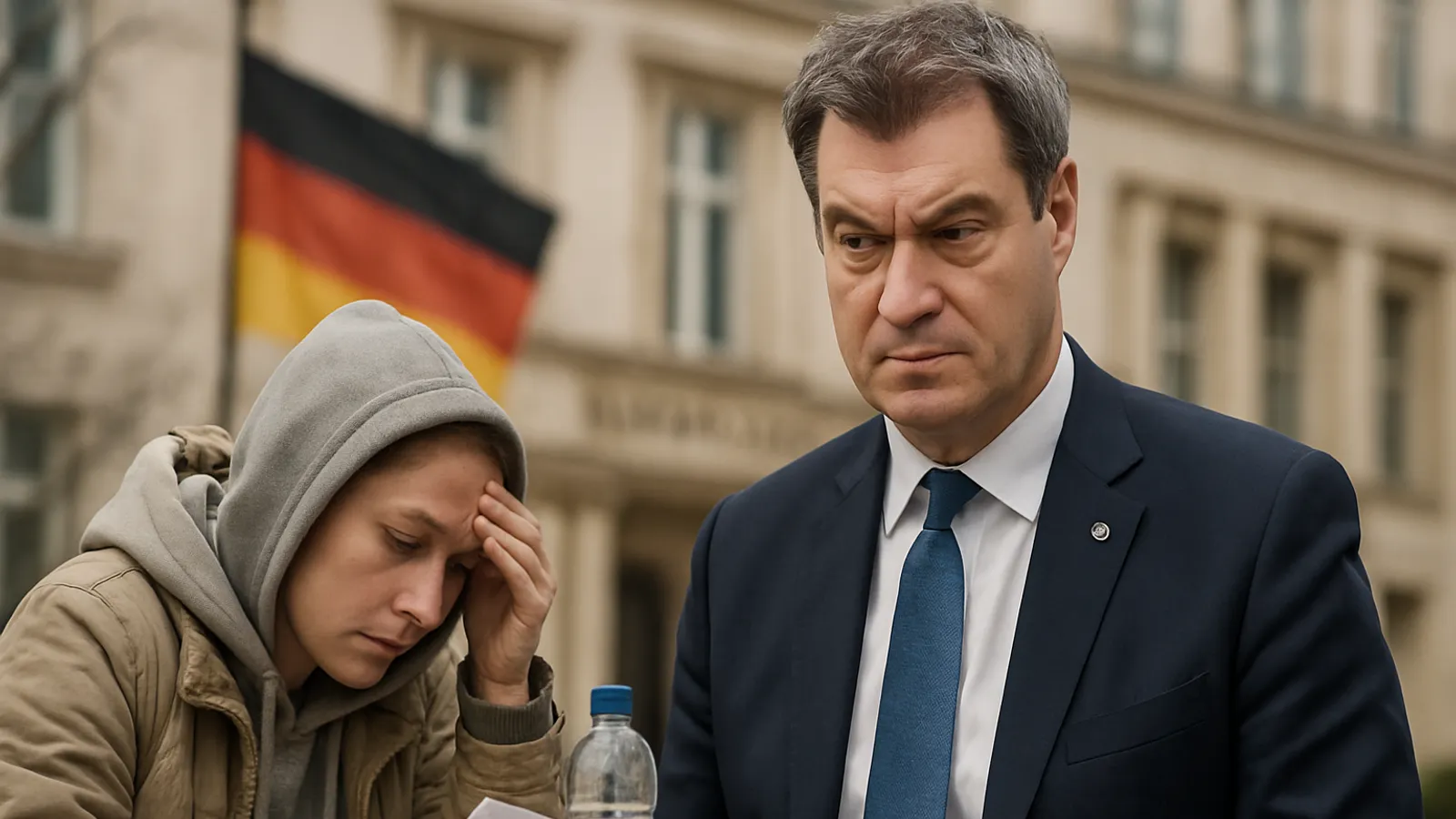 Markus Söder spricht sich für eine Reduzierung der Regelsätze beim Bürgergeld auf das absolute verfassungsrechtliche Minimum aus.