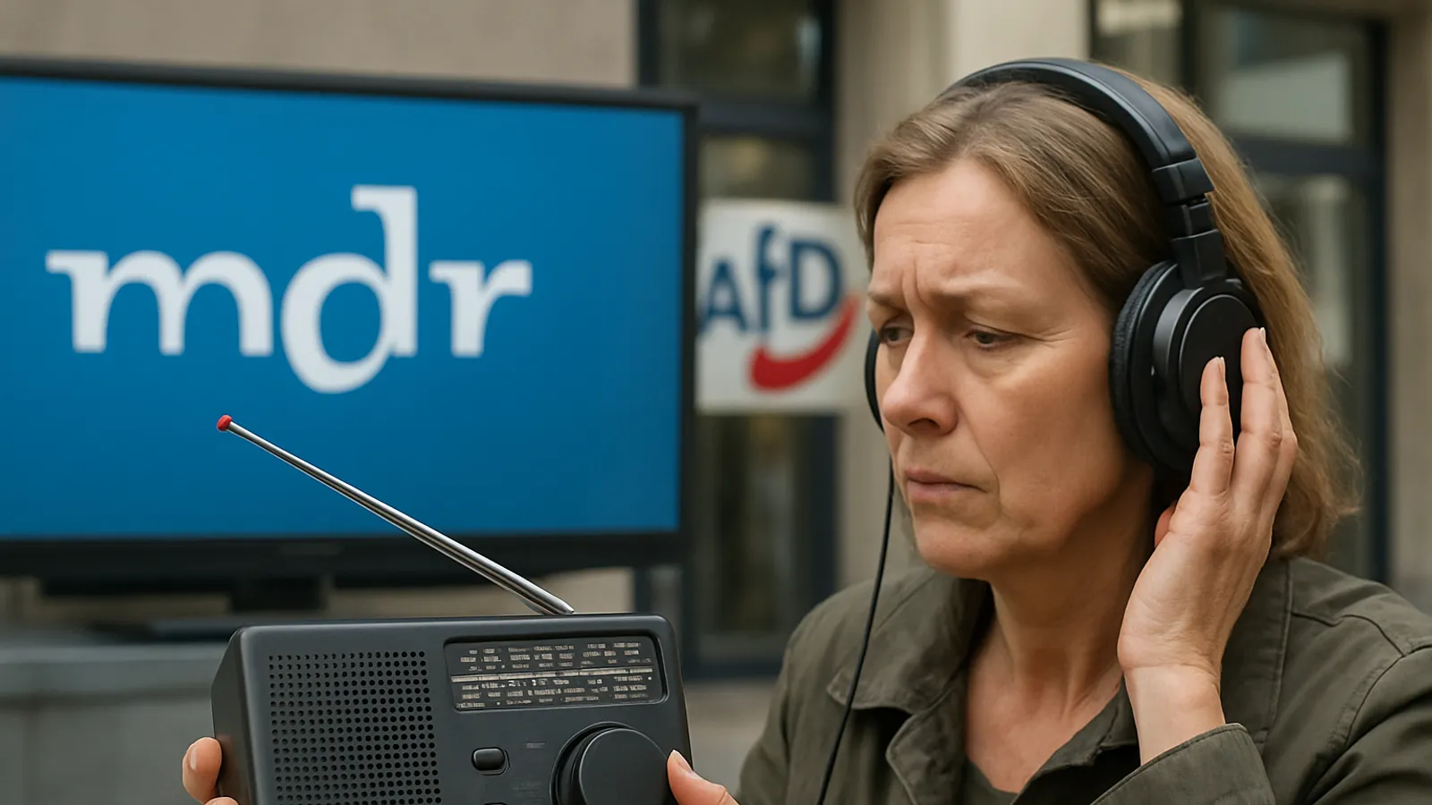 MDR sendet Stille – als Warnung vor AfD-Regierung