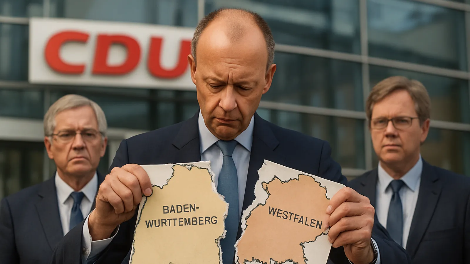 Focus analysis: Merz leads the CDU in a “purely West German” way, with allies from Baden-Württemberg and North Rhine-Westphalia.