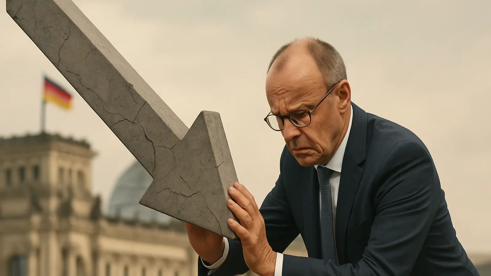 Merz government is desperately resisting decline