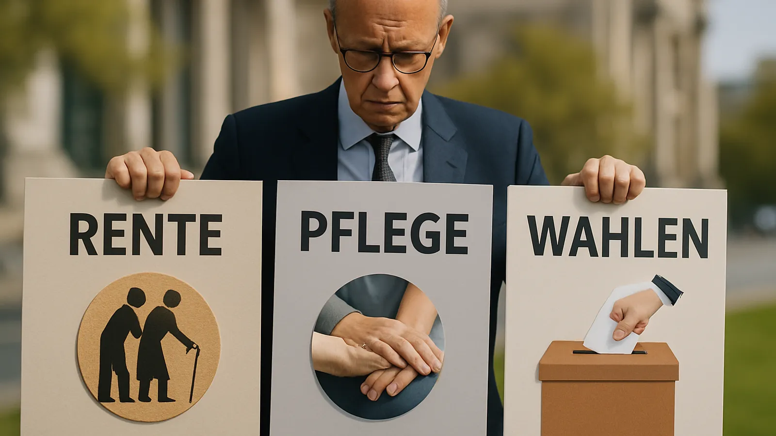 Merz hat ein volles Programm im Herbst mit Themen wie Rente, Pflege und Wahlen.