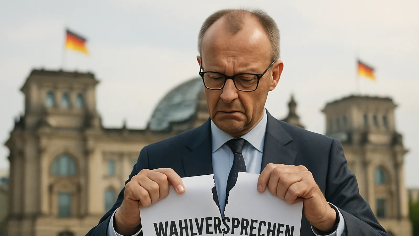 Kritiker werfen Merz vor, zentrale Wahlversprechen nicht eingelöst zu haben.