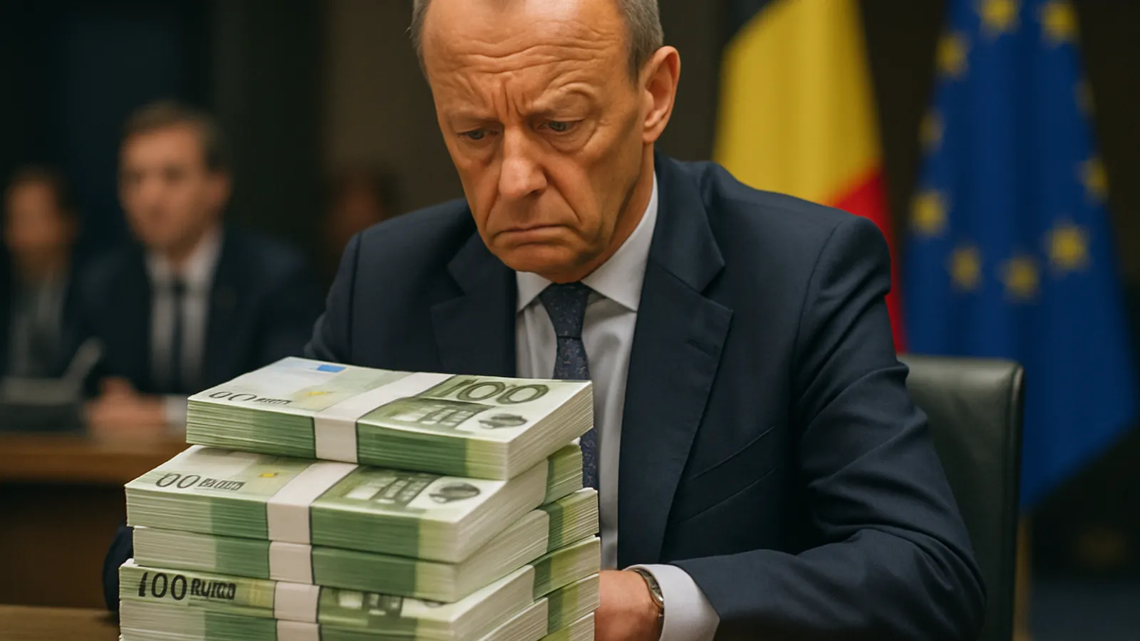 Merz kritisiert den EU-Haushaltsvorschlag als "viel zu hoch" beim Brüssel-Gipfel.