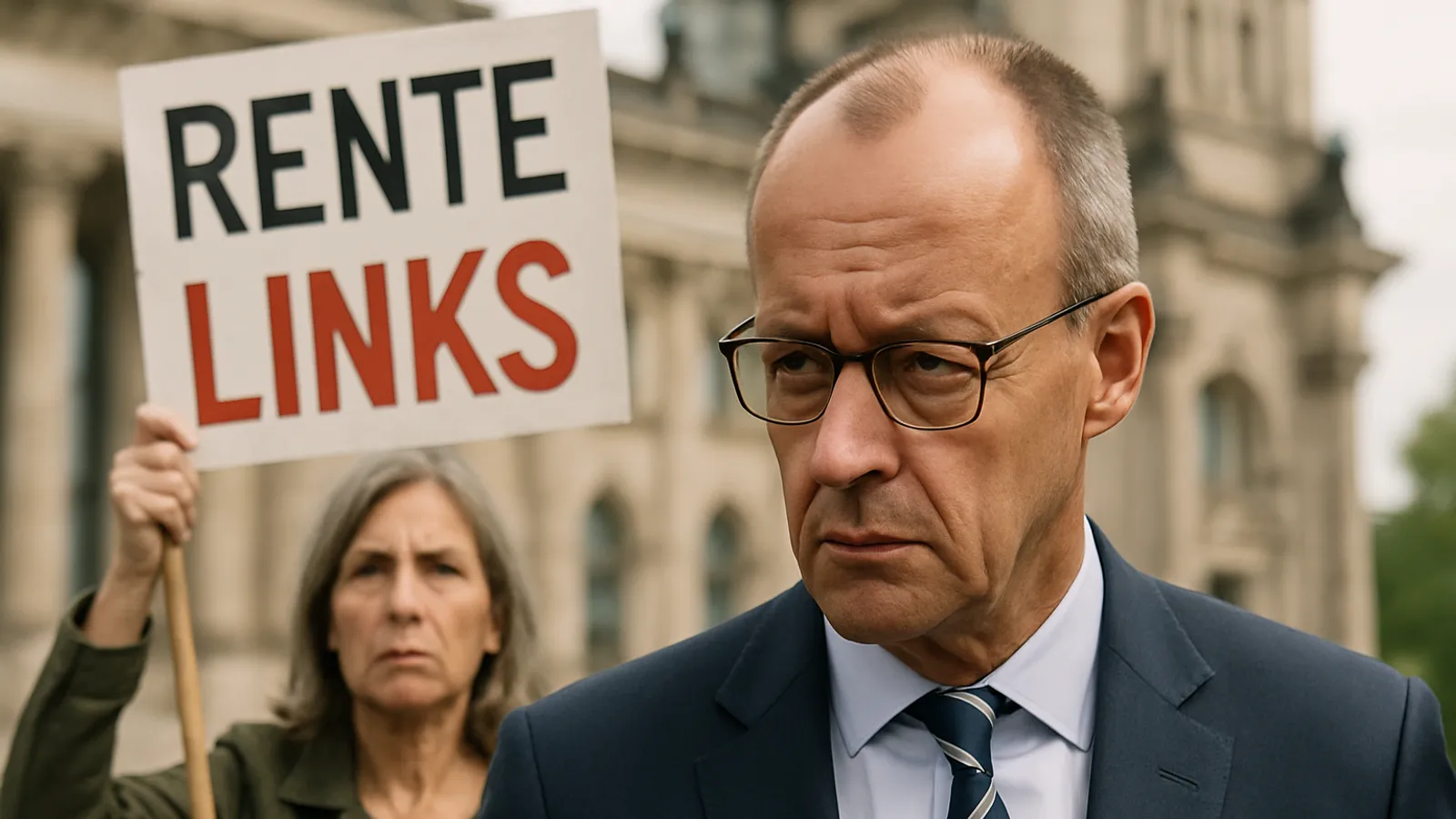 Merz nennt einen Zeitplan für die Rentenreform und erteilt der Linken eine Absage.
