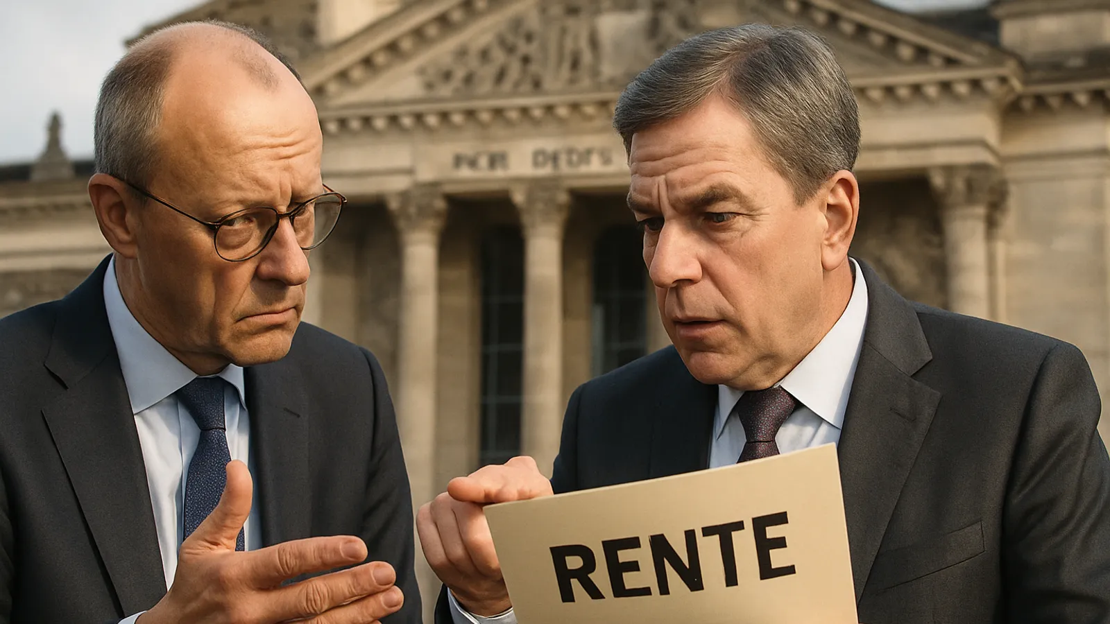 CDU labor-wing leader Dennis Radtke challenges Chancellor Merz over pension reform.