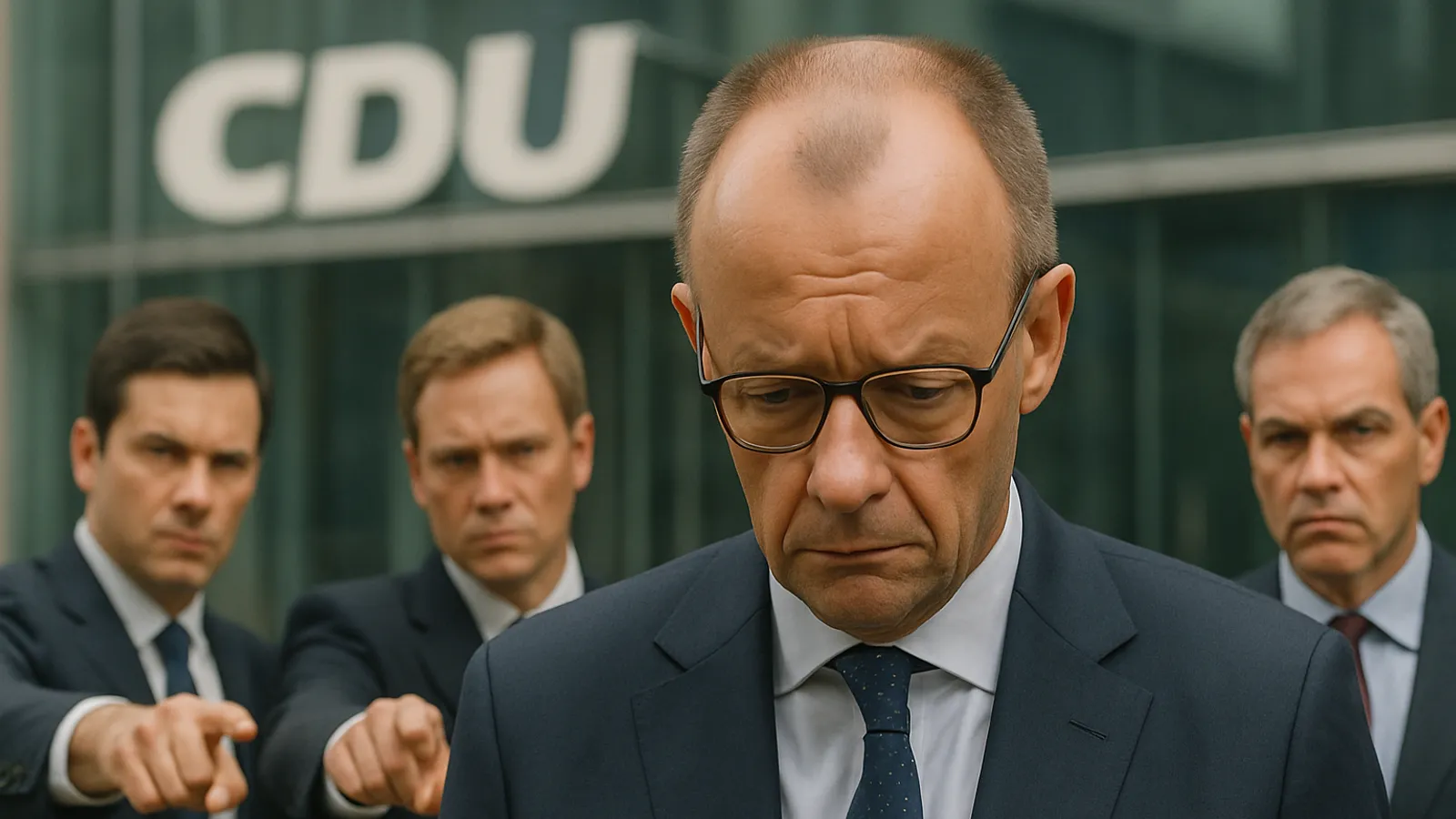 German newspaper Münchner Merkur speculates that CDU state premiers could pressure Merz to resign.