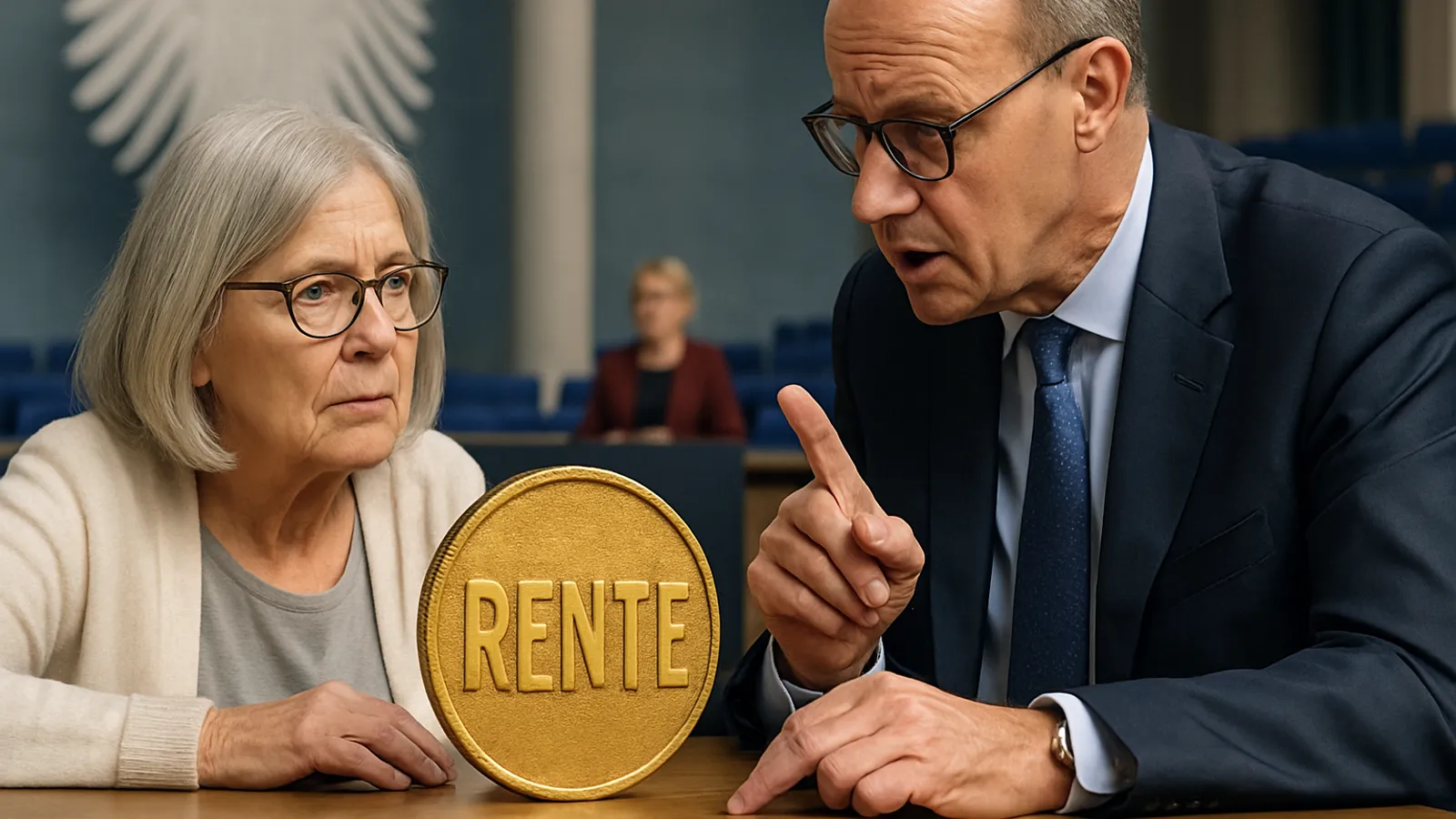 Merz und Bas sind bei der Rente gefragt.