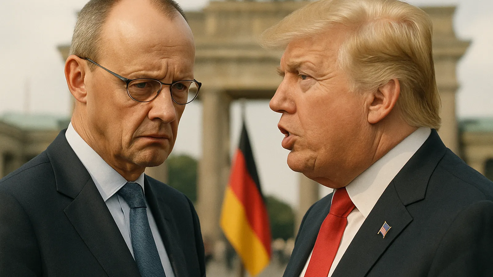 Merz warnt die US-Regierung vor einer Einmischung in deutsche Wahlen.