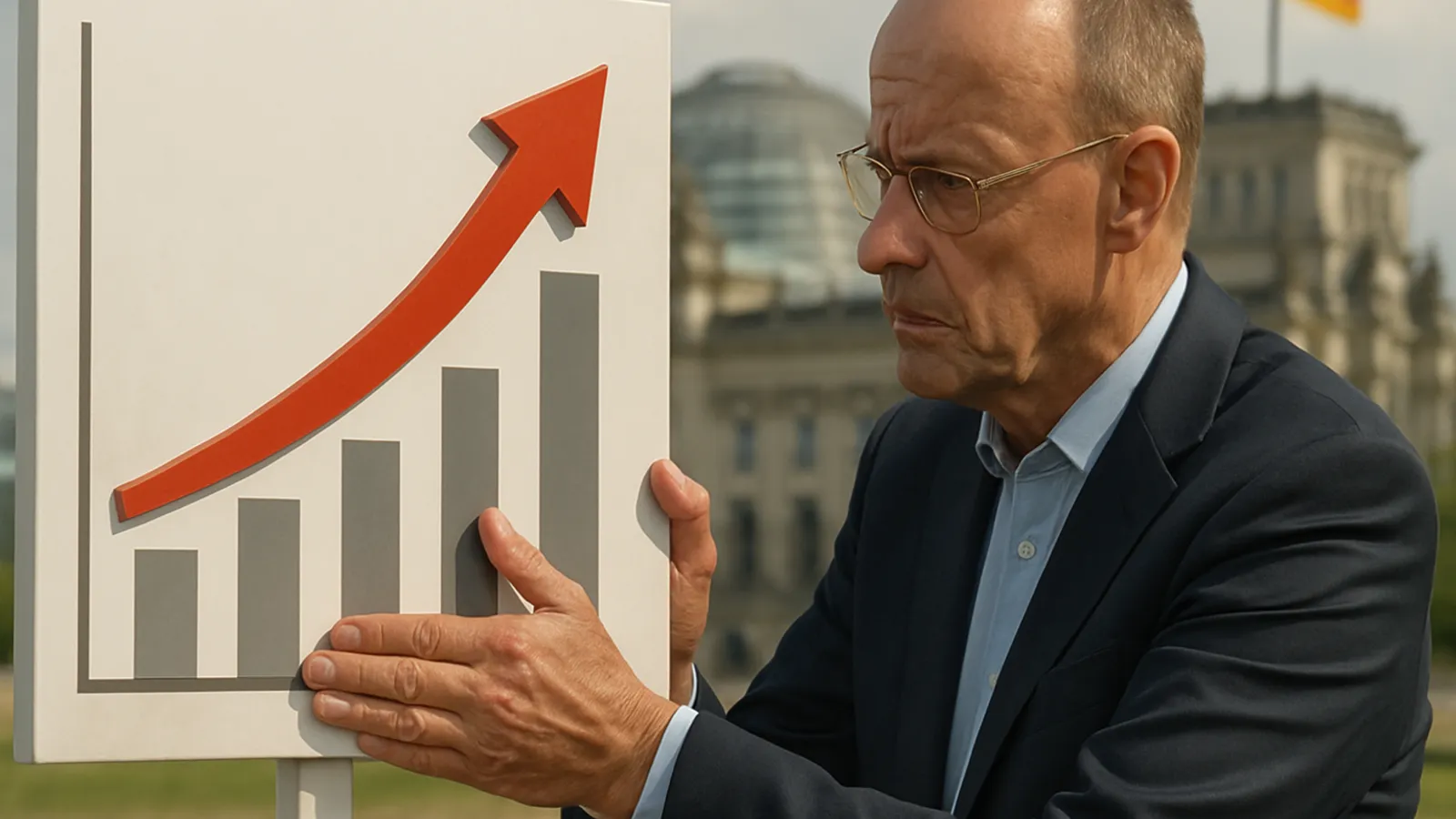 Merz will das 5-Prozent-Ziel schneller erreichen.