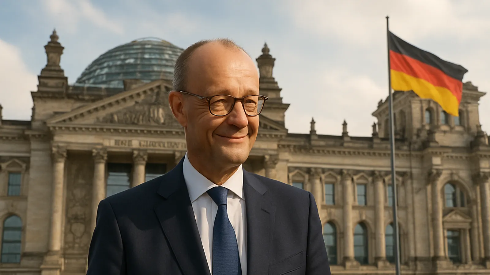 Merz zieht eine positive Bilanz seiner Koalition.
