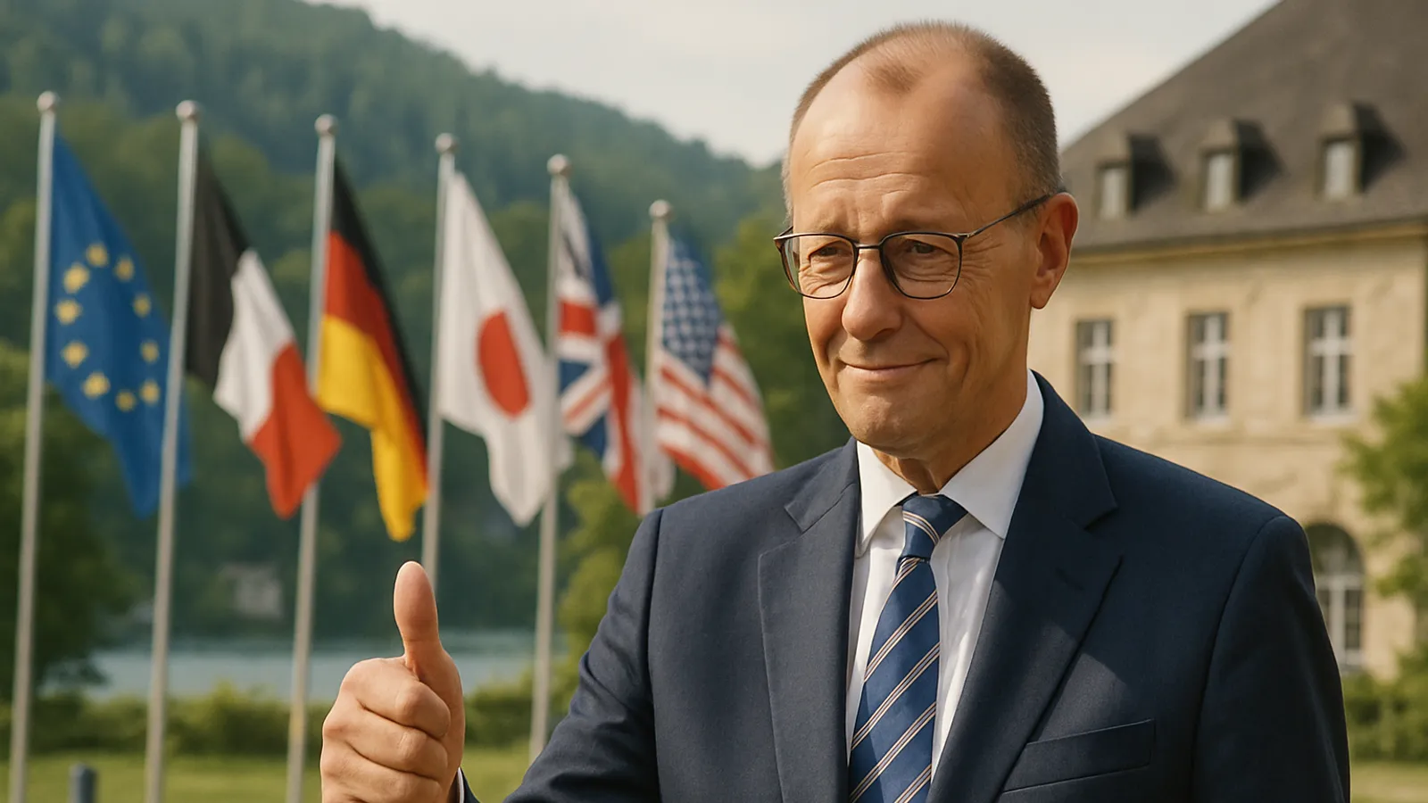 Merz zieht vor dem letzten Tag des G7-Gipfels ein positives Fazit.