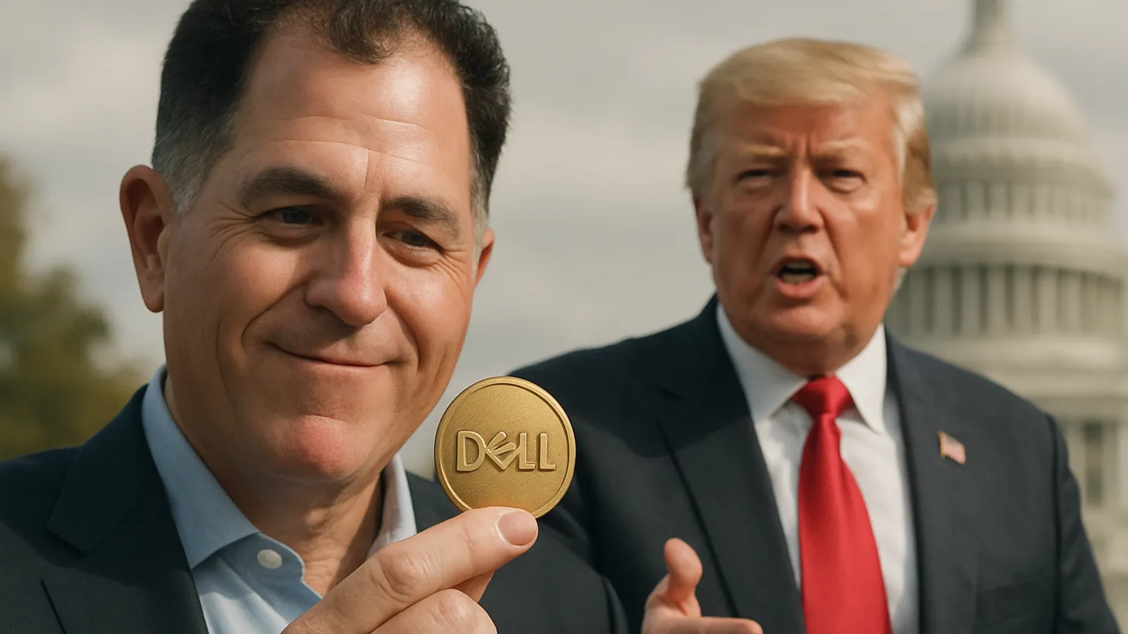 US-Unternehmer Michael Dell profitiert von Donald Trump.