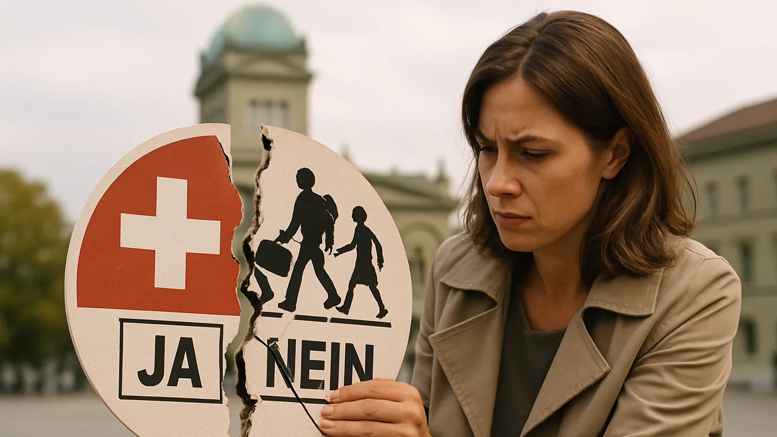 Migrations-Referendum in der Schweiz laut Hochrechnungen gescheitert.