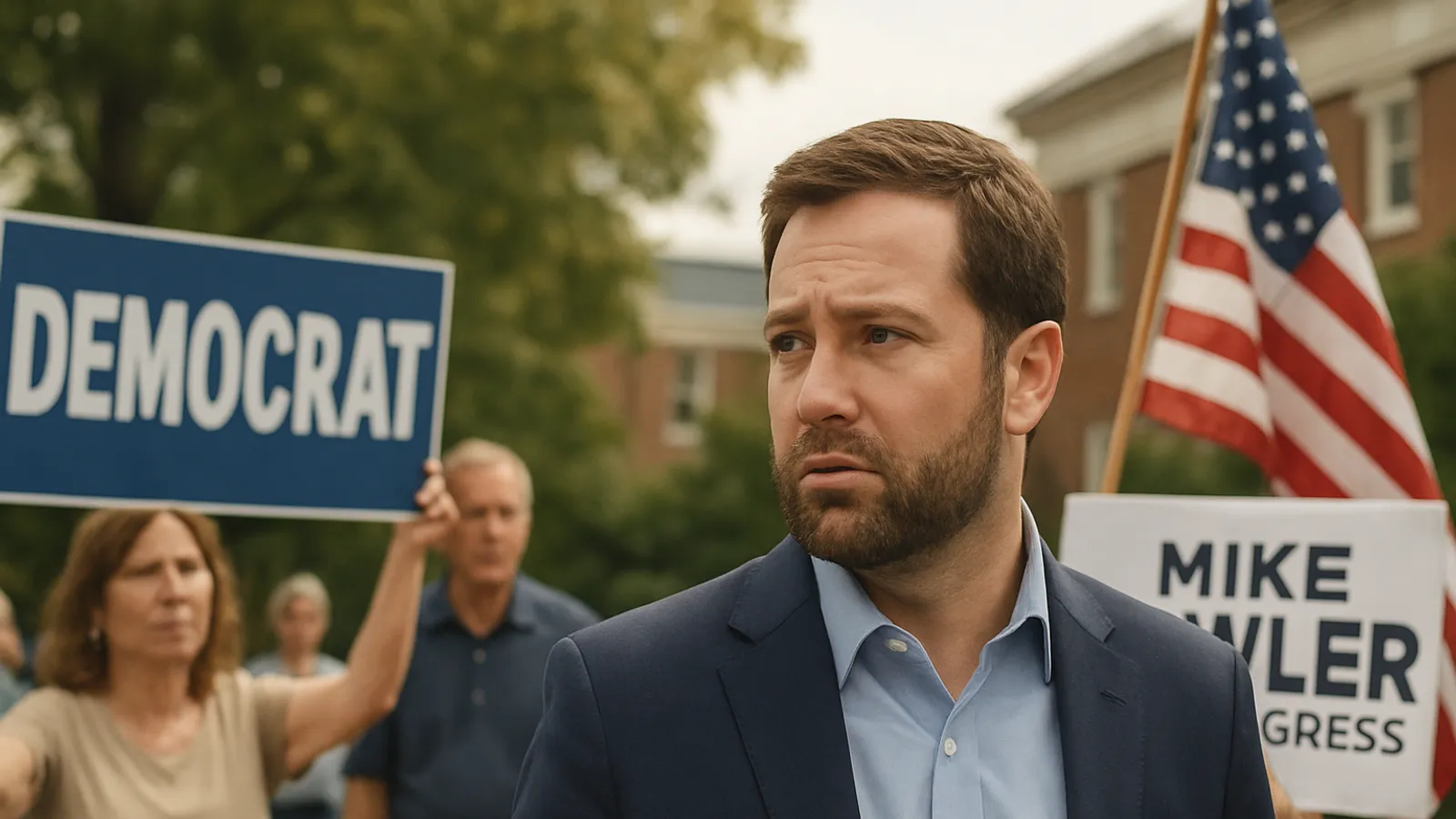 Mike Lawlers Wahlkampf wird als 'toss-up' eingestuft, da die Demokraten den Wahlkreis ins Visier nehmen.
