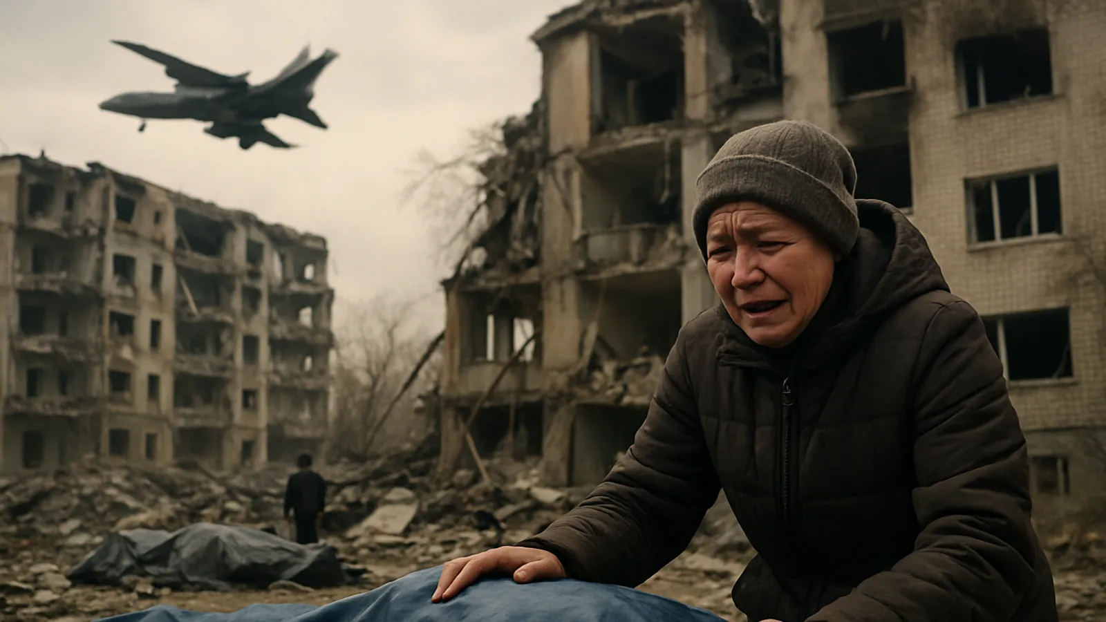 Mindestens vier Personen sind durch russische Luftangriffe auf die Ukraine gestorben.