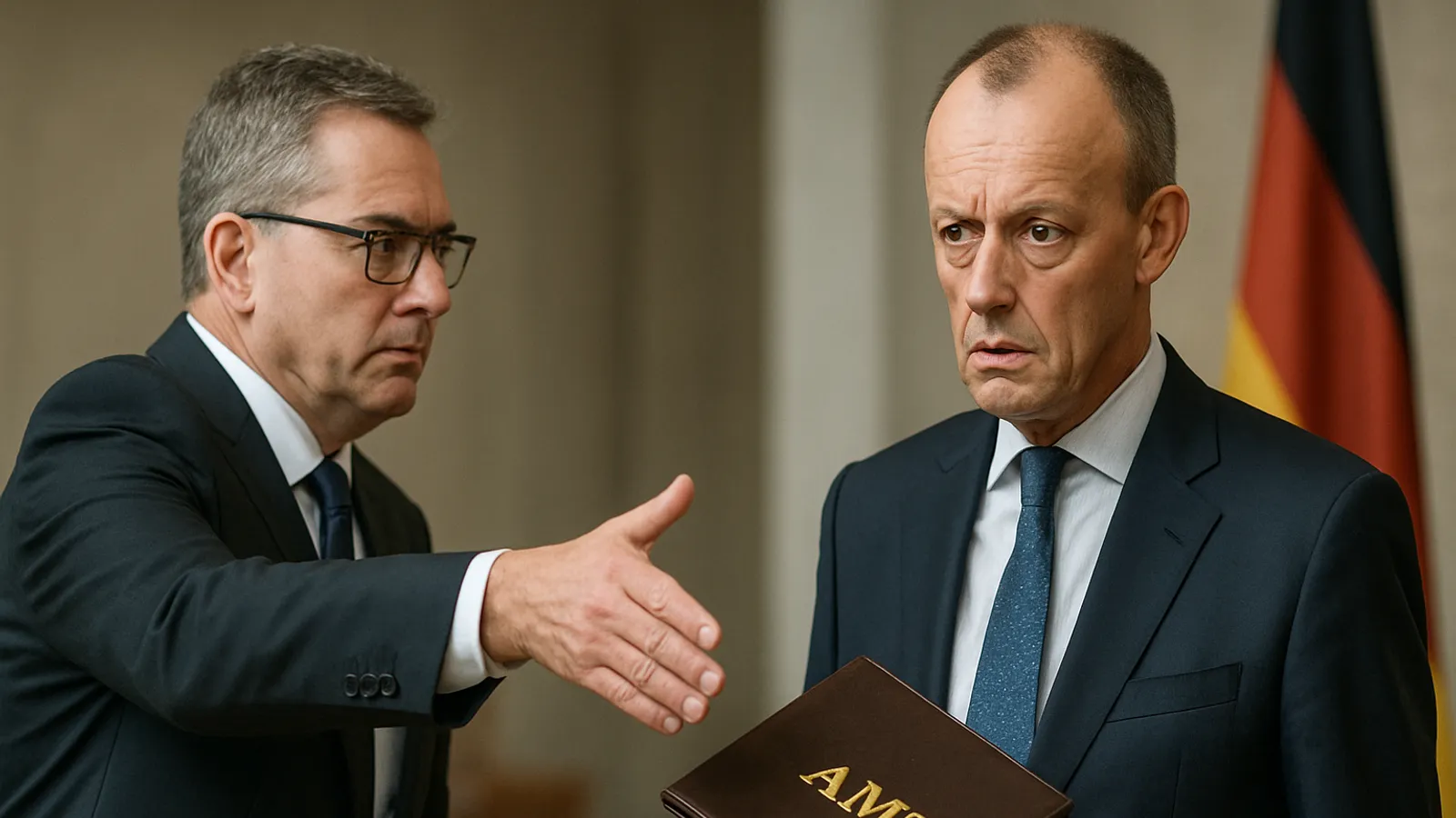 Minister Schnieder wirft Merz sein Amt vor die Füße.