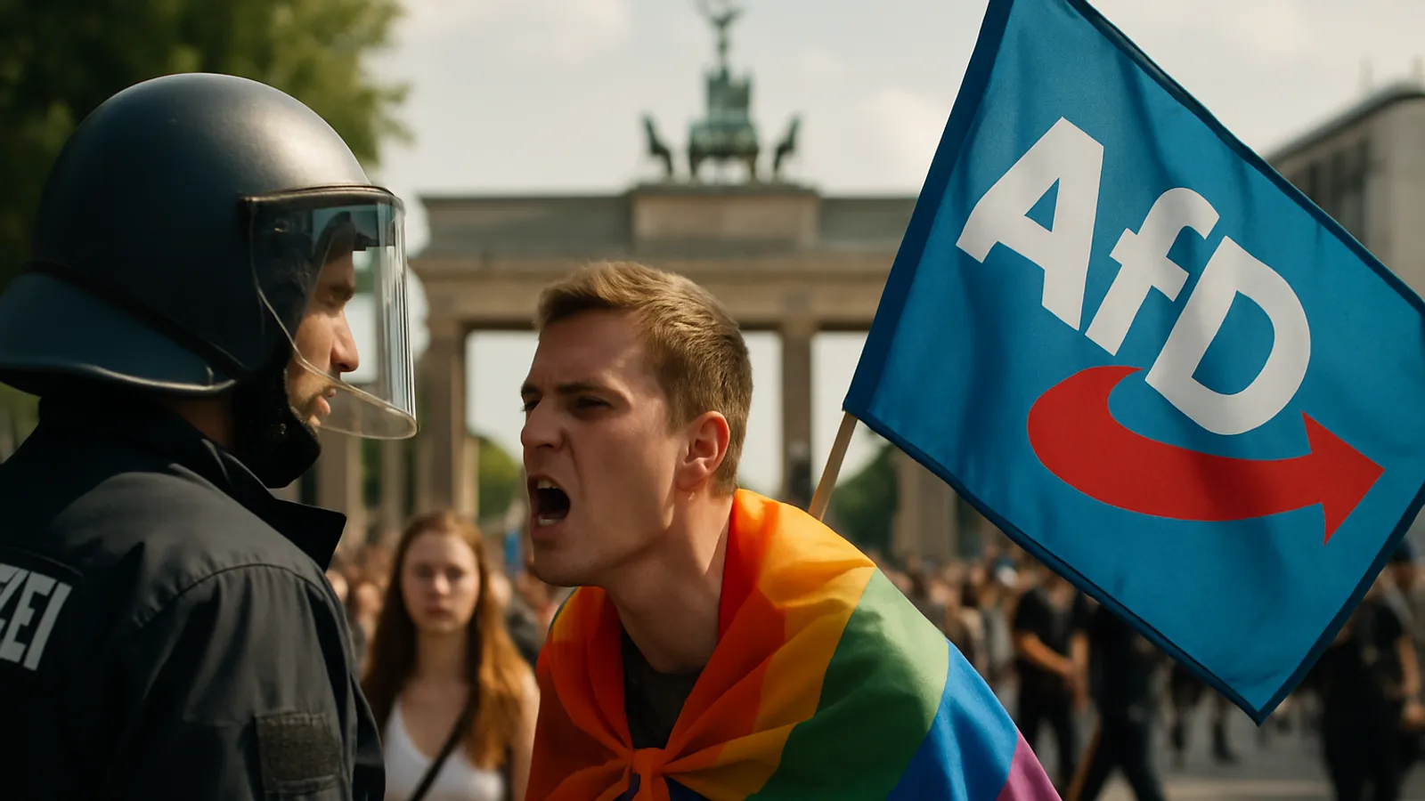 Nach dem Angriff auf den Berliner CSD könnte der Stimmenanteil der AfD bei Landtagswahlen steigen.