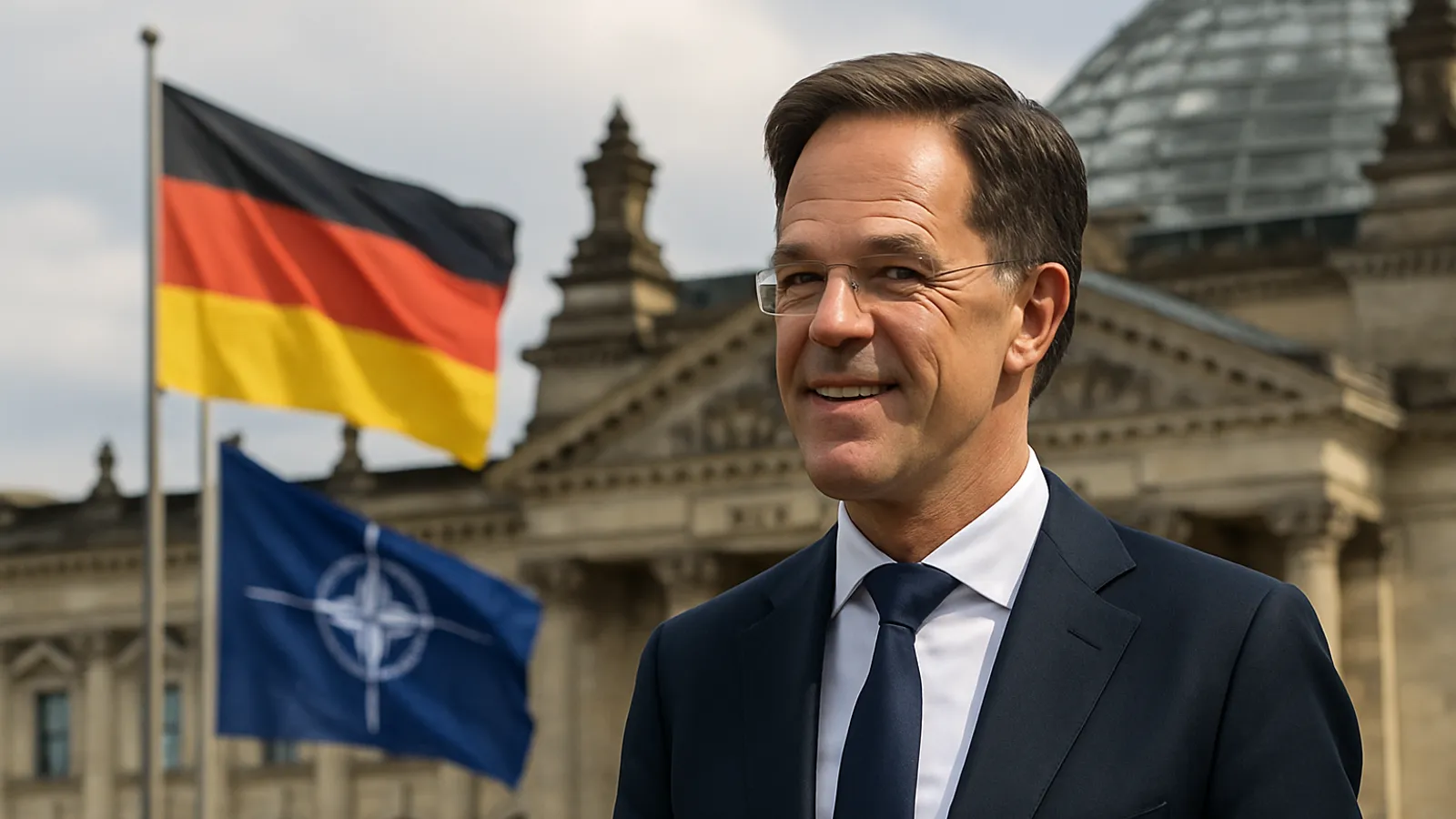 NATO-Generalsekretär Rutte lobt Deutschlands Einsatz für die NATO.
