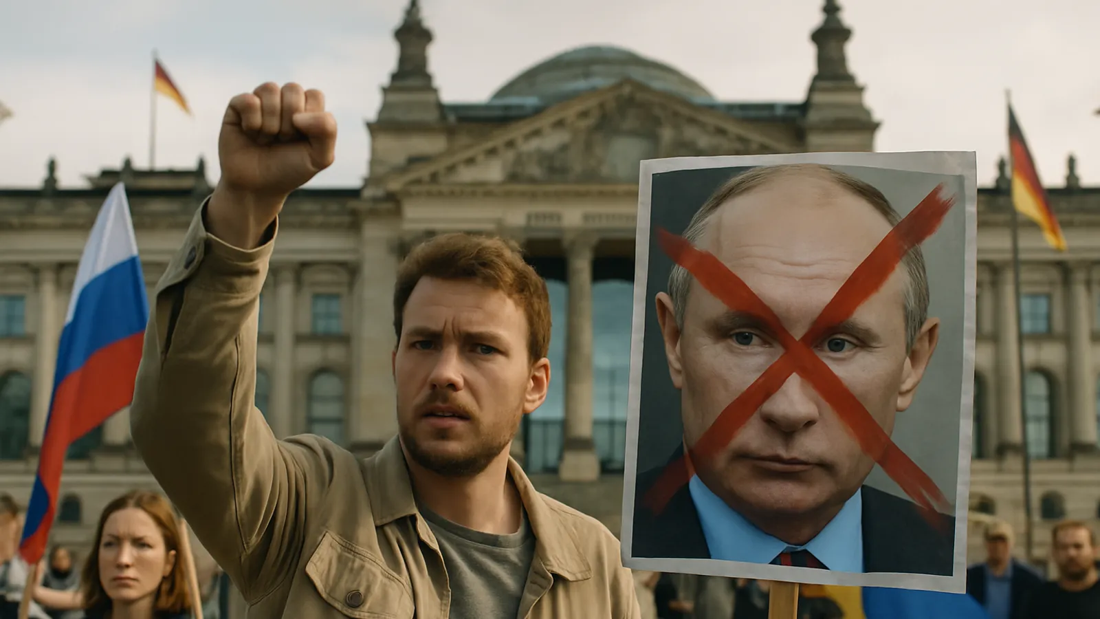 Neue russische Exilpartei in Deutschland will Putin stürzen und Ukraine-Krieg beenden.
