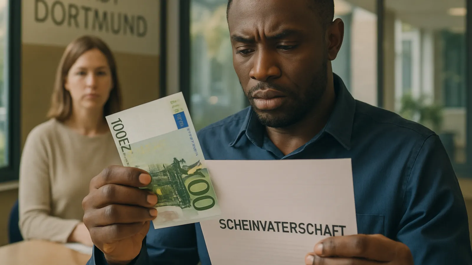 Nigerianischer Mann betrügt Dortmunder Behörde um Millionen durch Scheinvaterschaft.