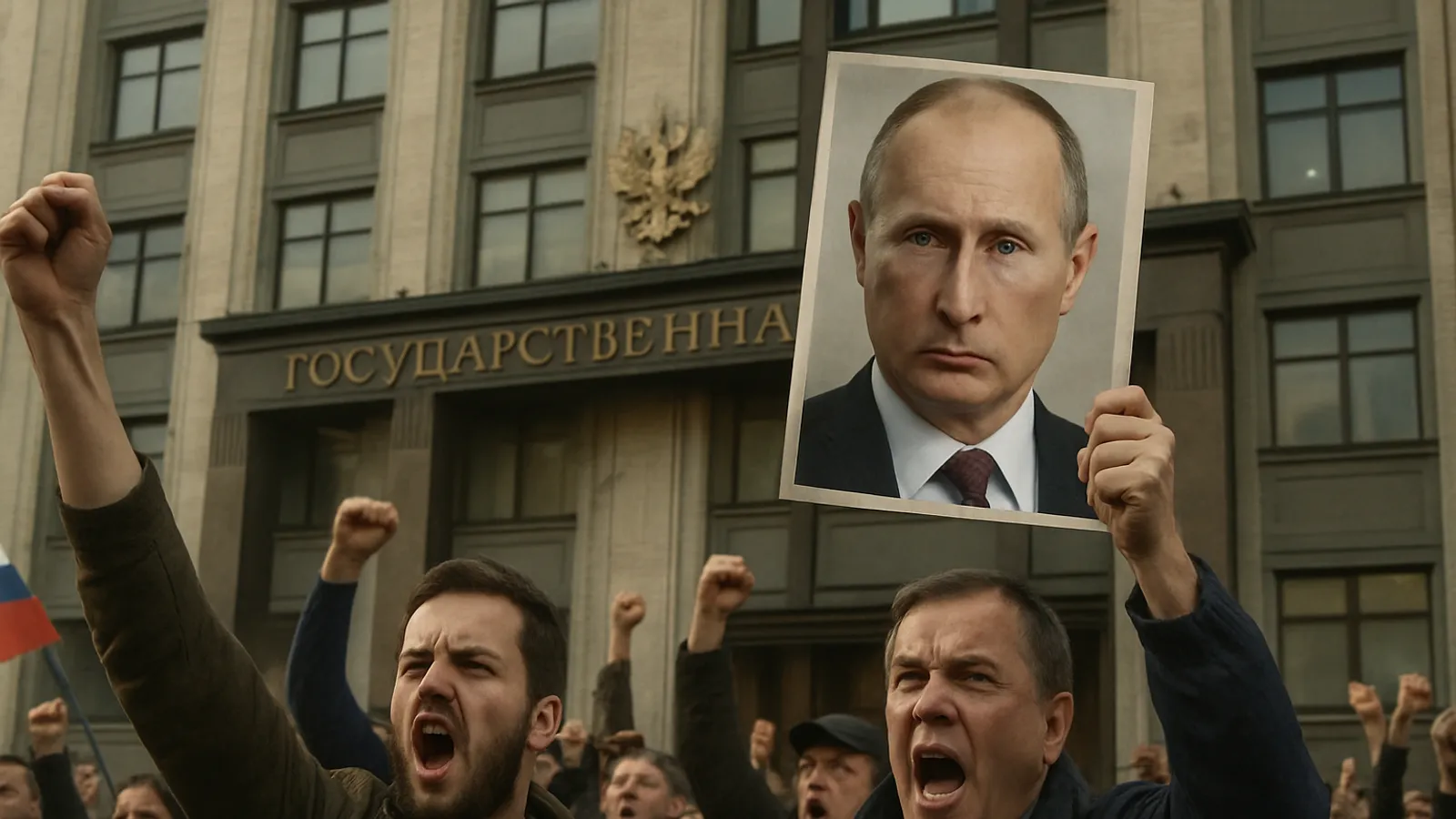 Offene Revolte gegen Putin erreicht die russische Duma, soziale Explosion droht.